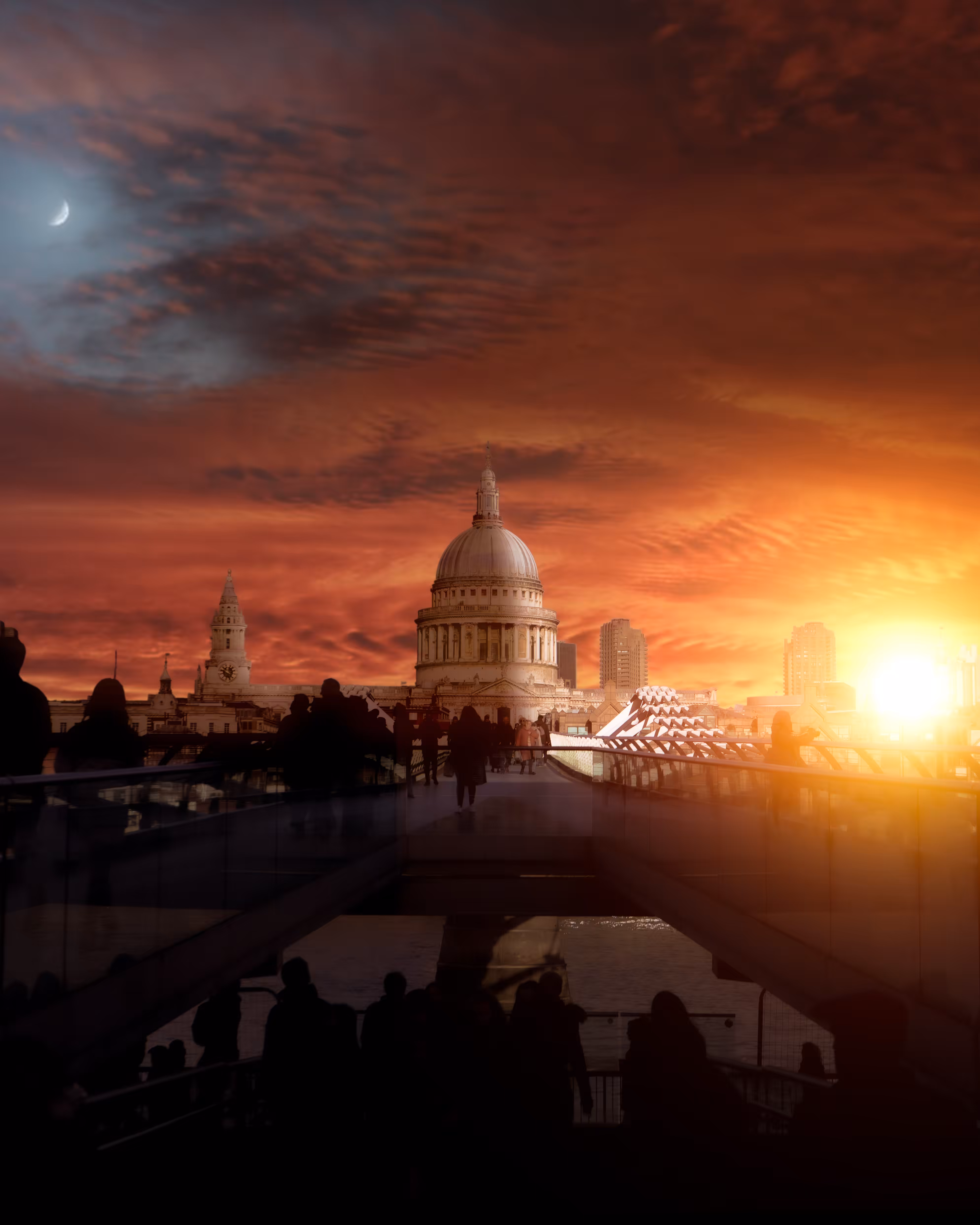 London Sunrise: St. Paul's (1/2)