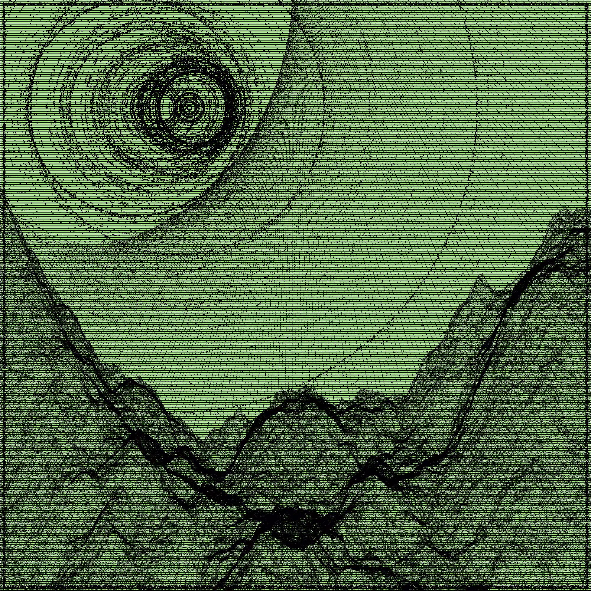 Surreal classic generative landscape #25