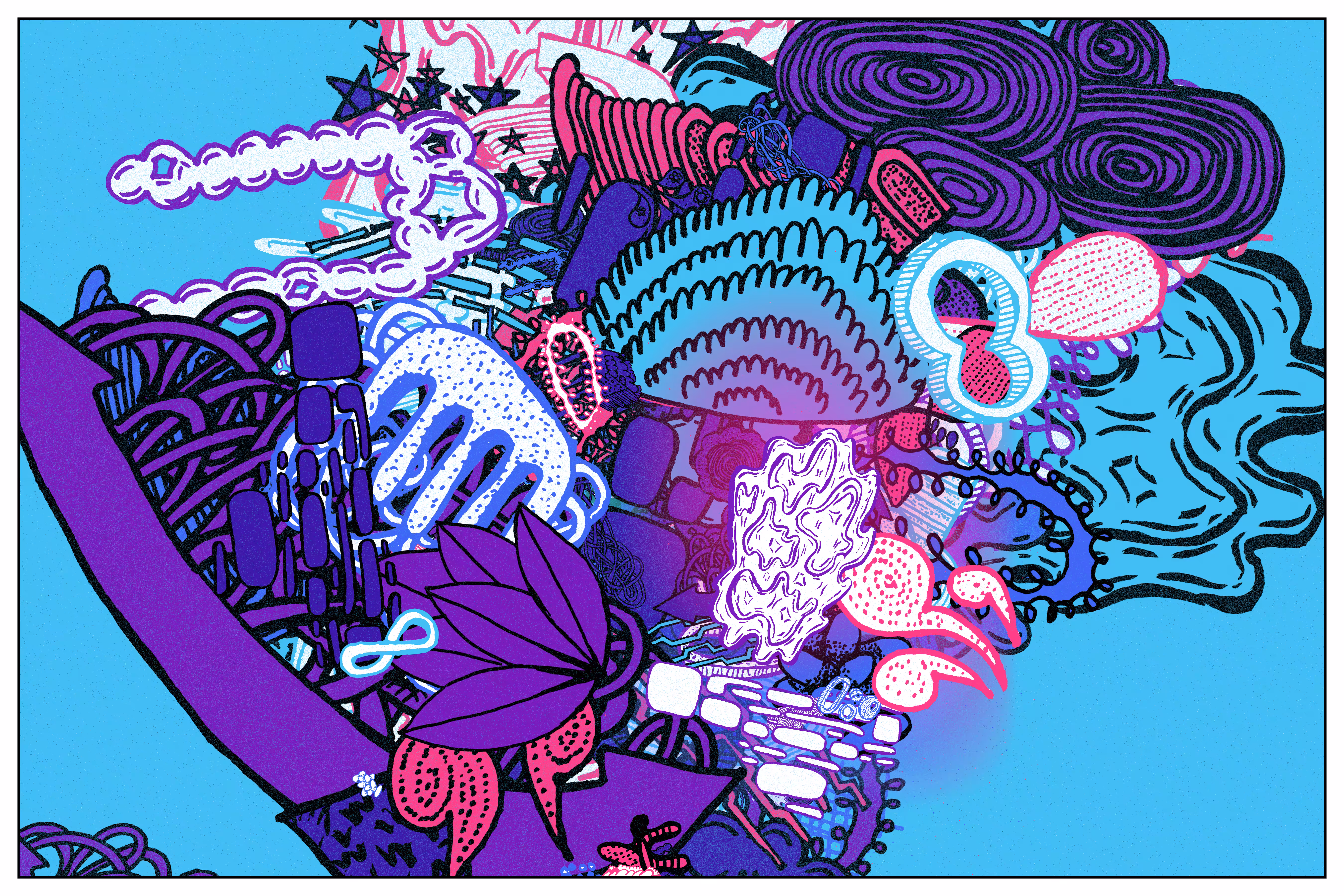 Mid Morning Doodles WIP #3