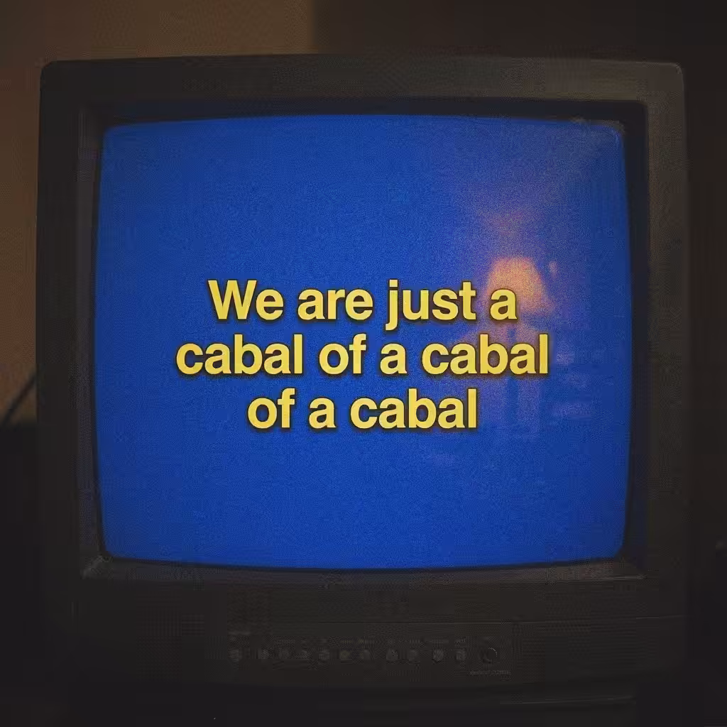 we are just a cabal of a cabal of a cabal