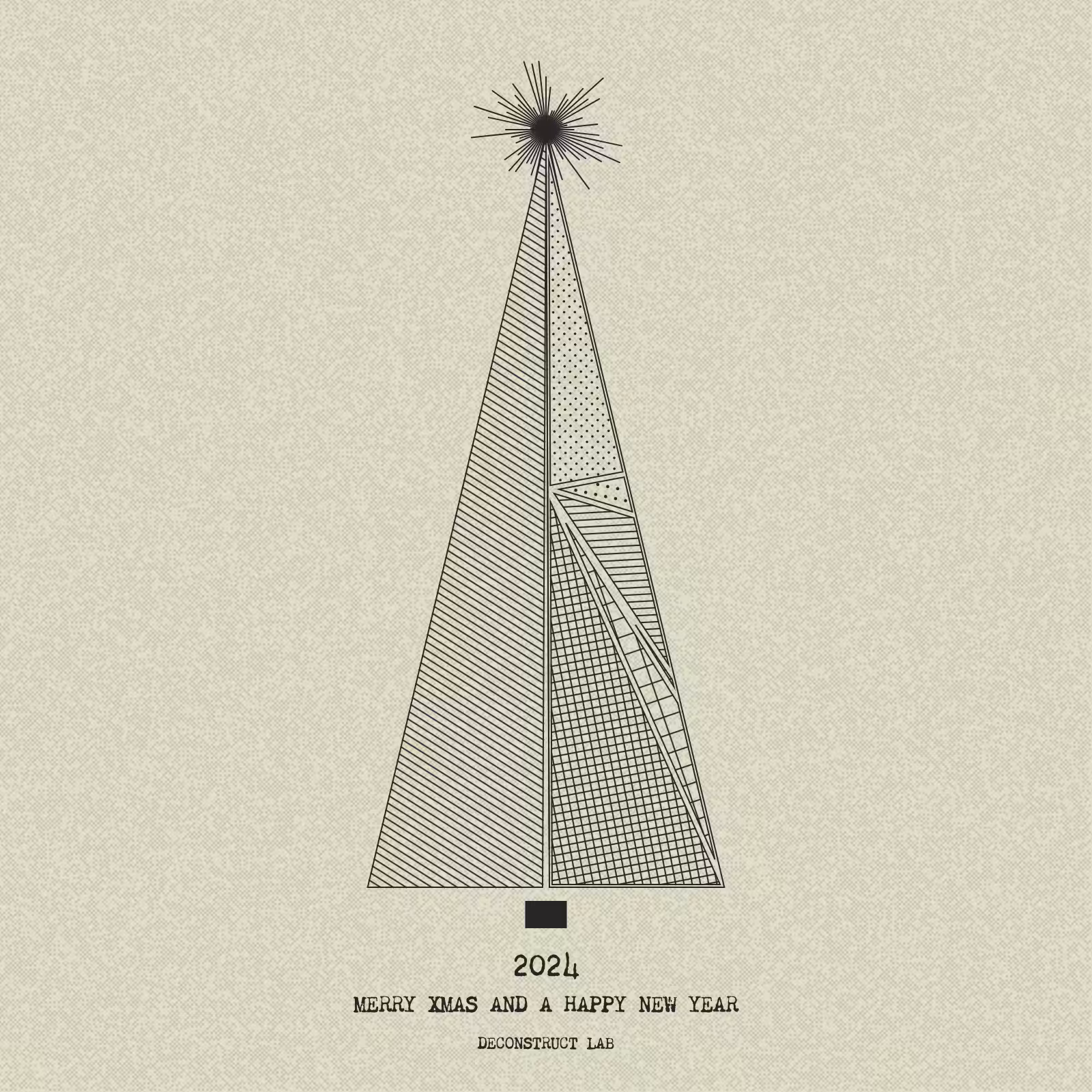 Have Yourself a Merry Little Geometric Tree #228