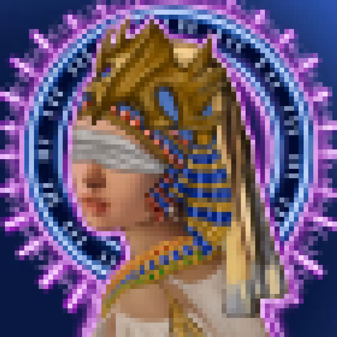 girl with Lord of the air (horus)