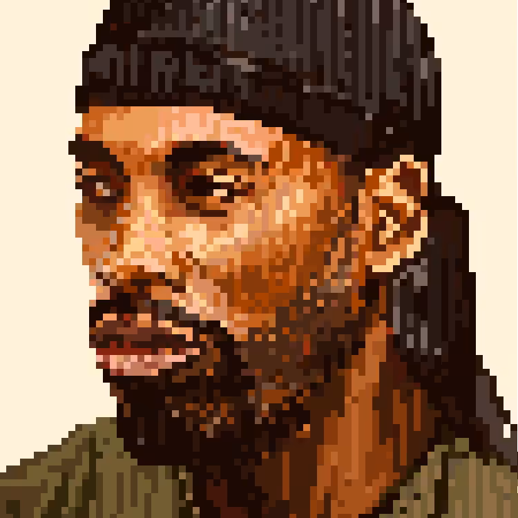 GZA pixel Art