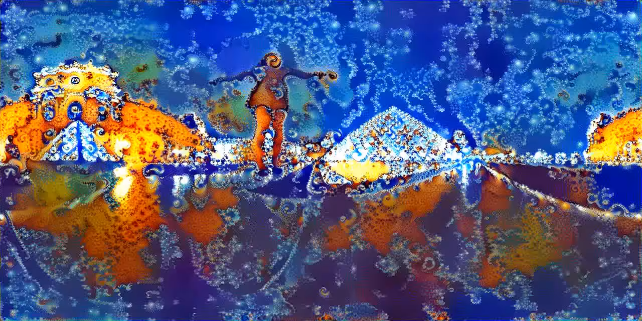 The Digital Dancer of the Louvre