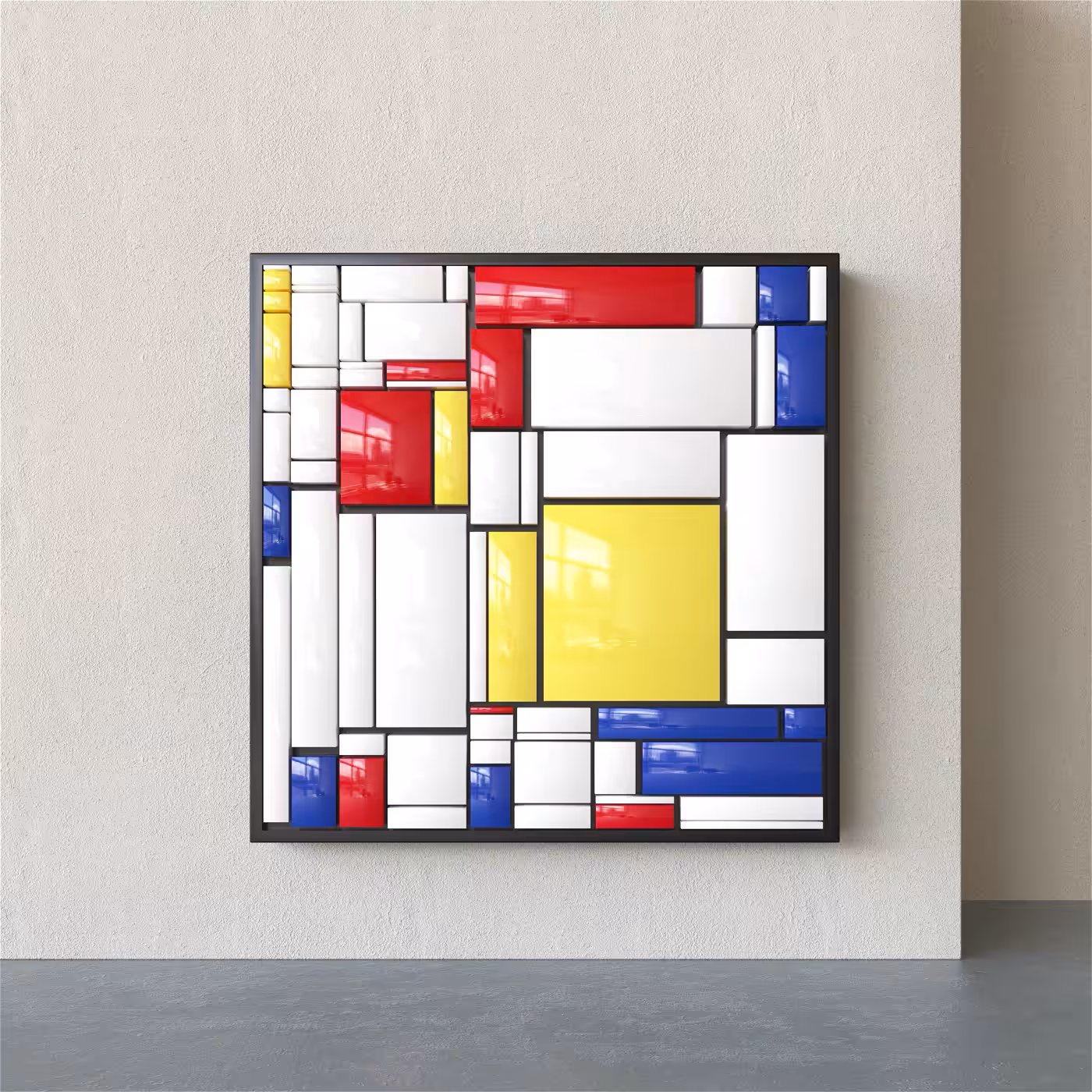  Illusion with Red Blue and Yellow
