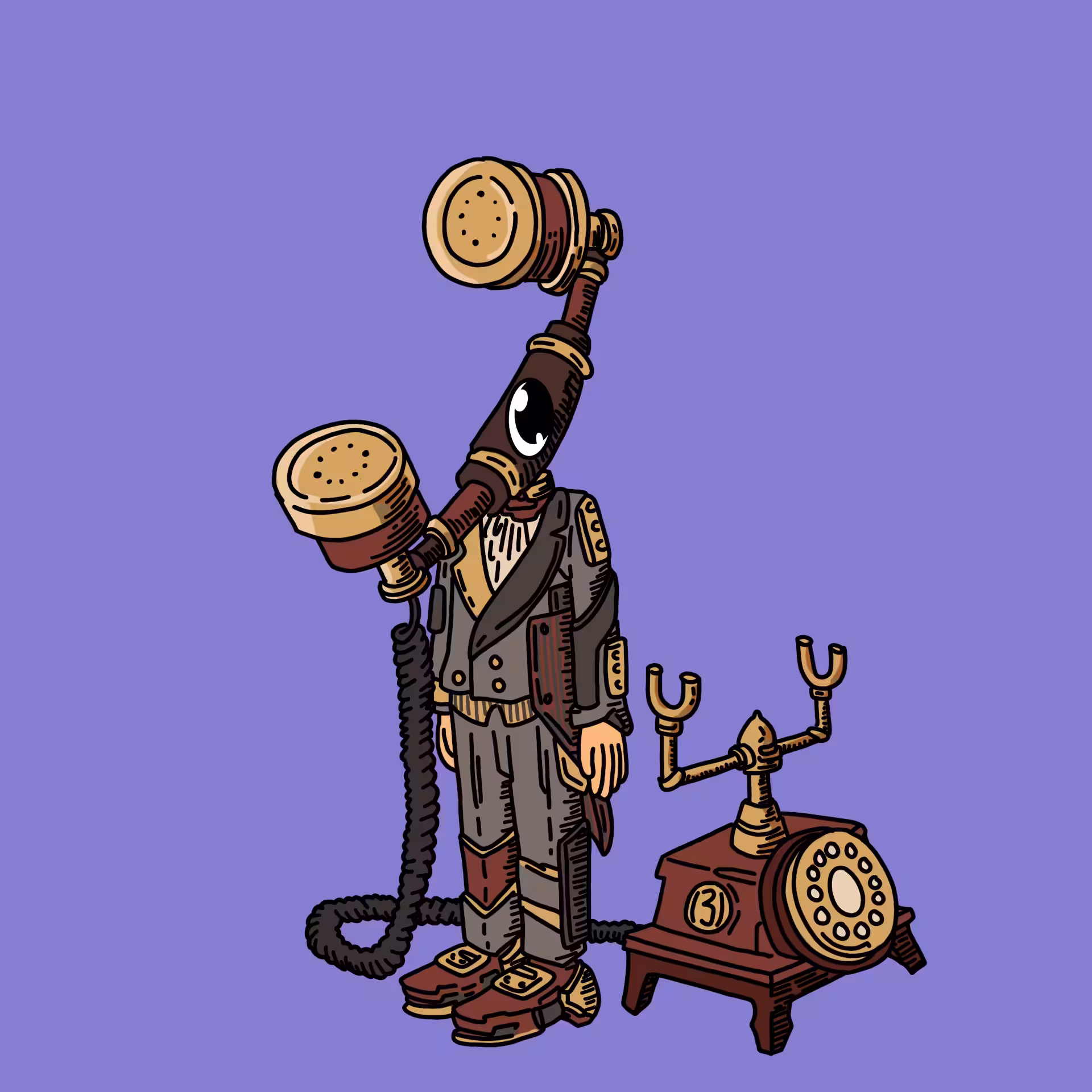 Telemarketer one eyed guy #00131