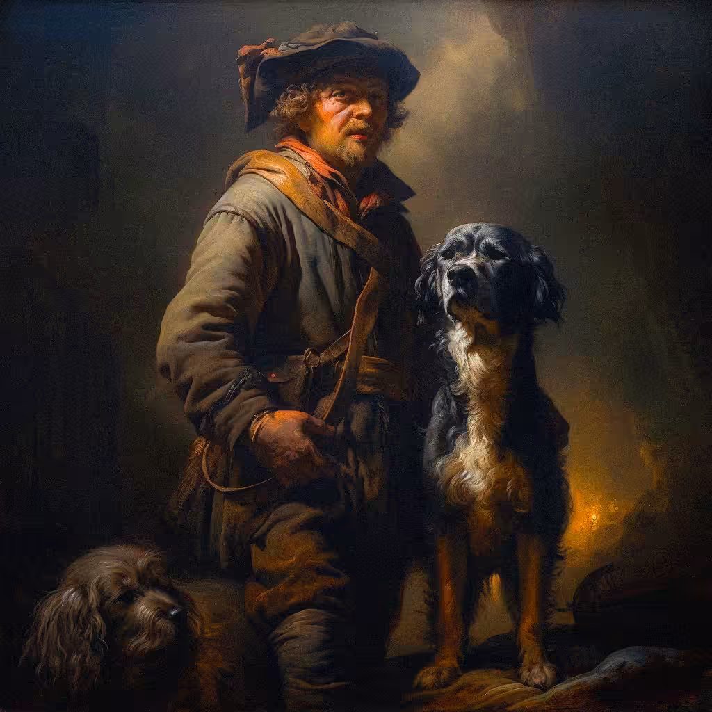 DAILY NEWS AiRT: The 300-year-old dog portraits