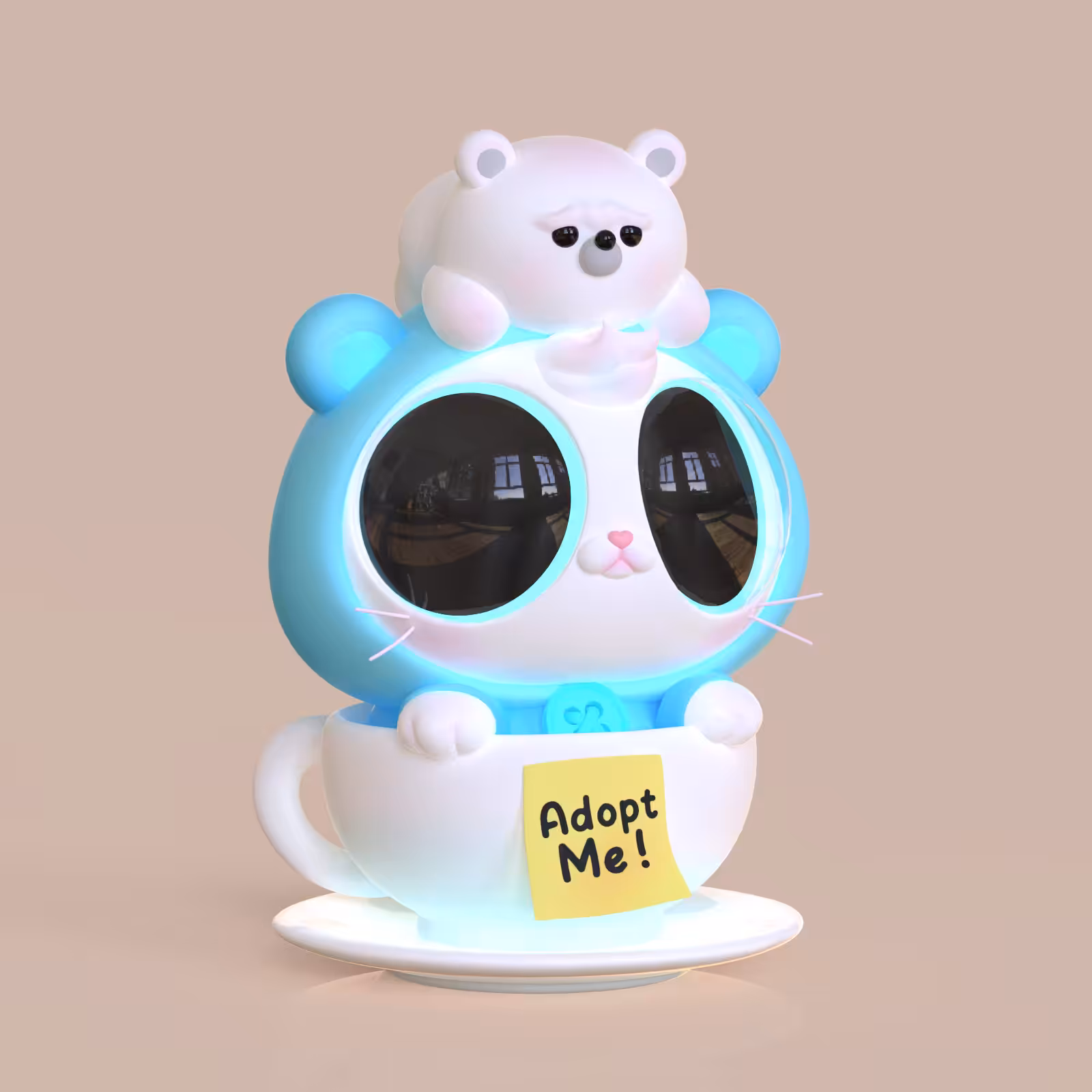 Cupcat #014 Polar
