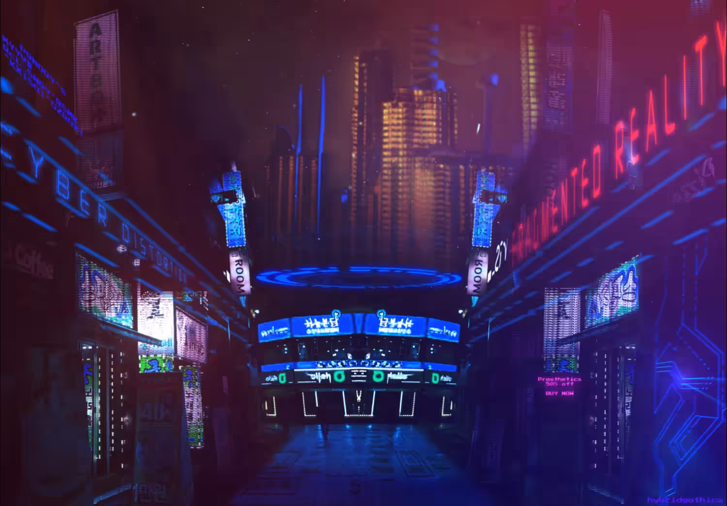 Cyberfunk Synthetic Inn.