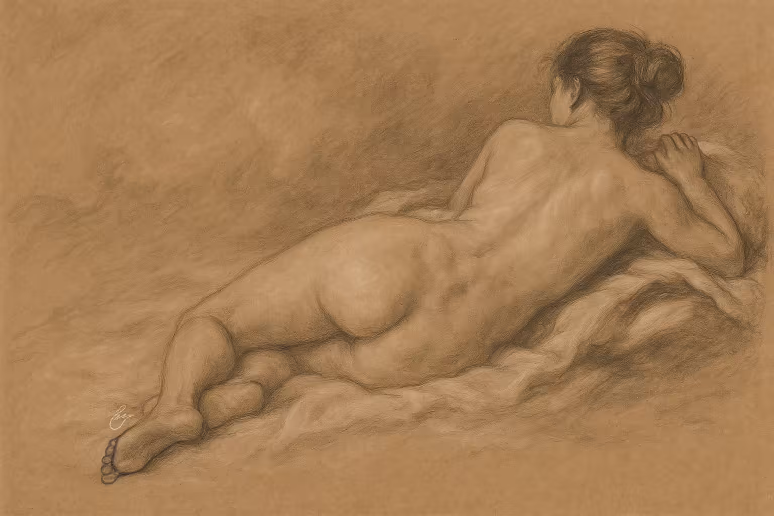Dark art: Back to the basics — pure figure drawing
