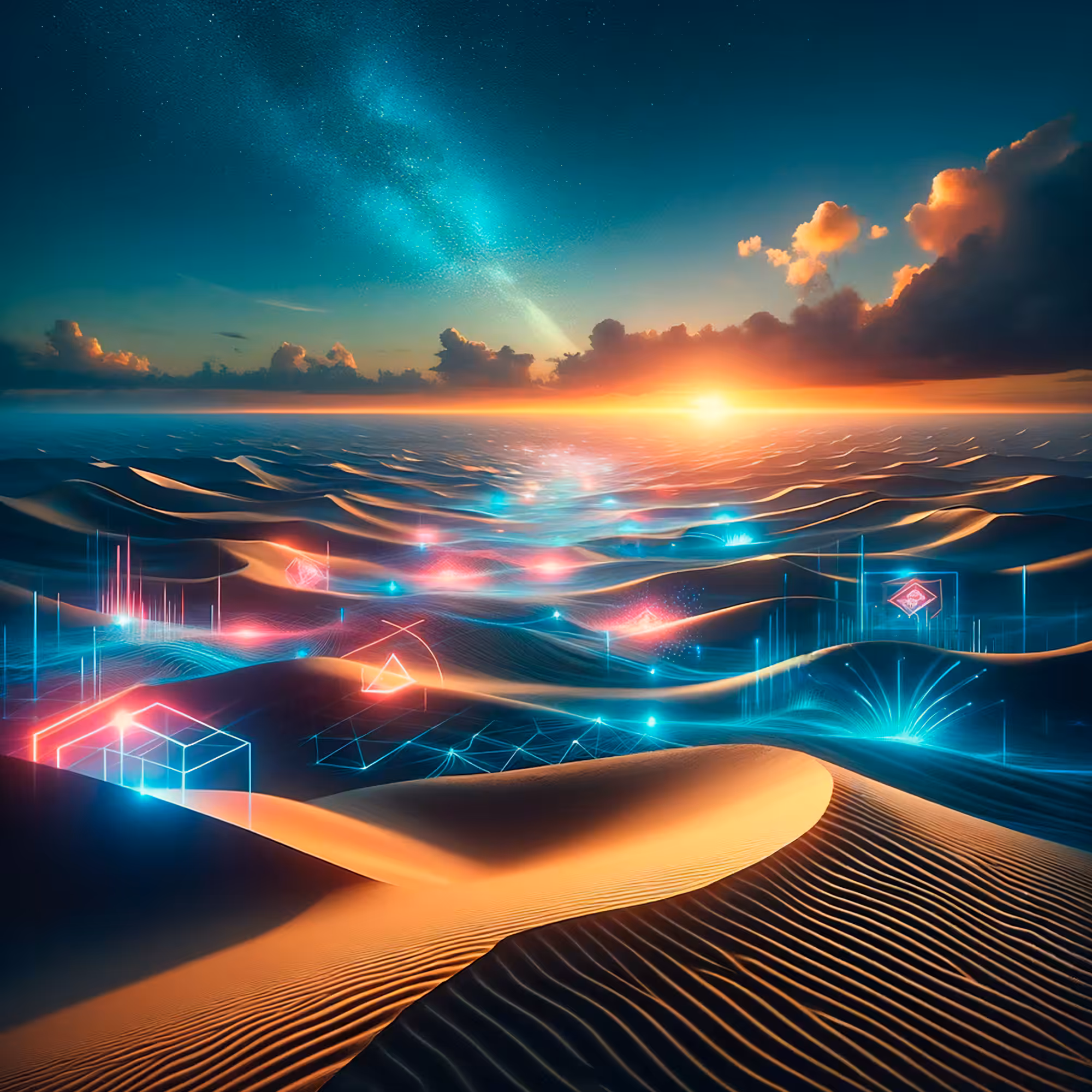 Digital Oasis: Chronicles of the New Earth