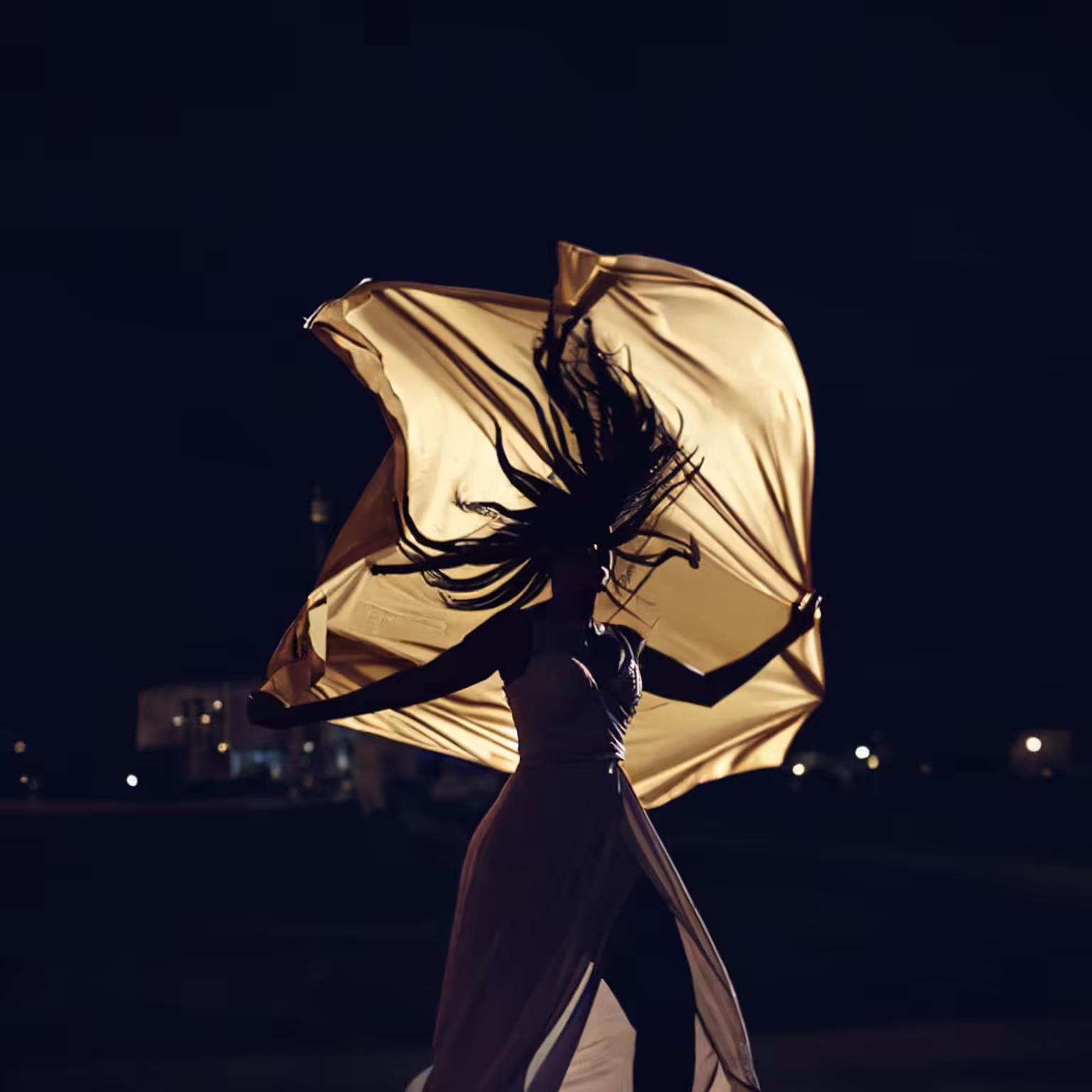 She moved with purpose
