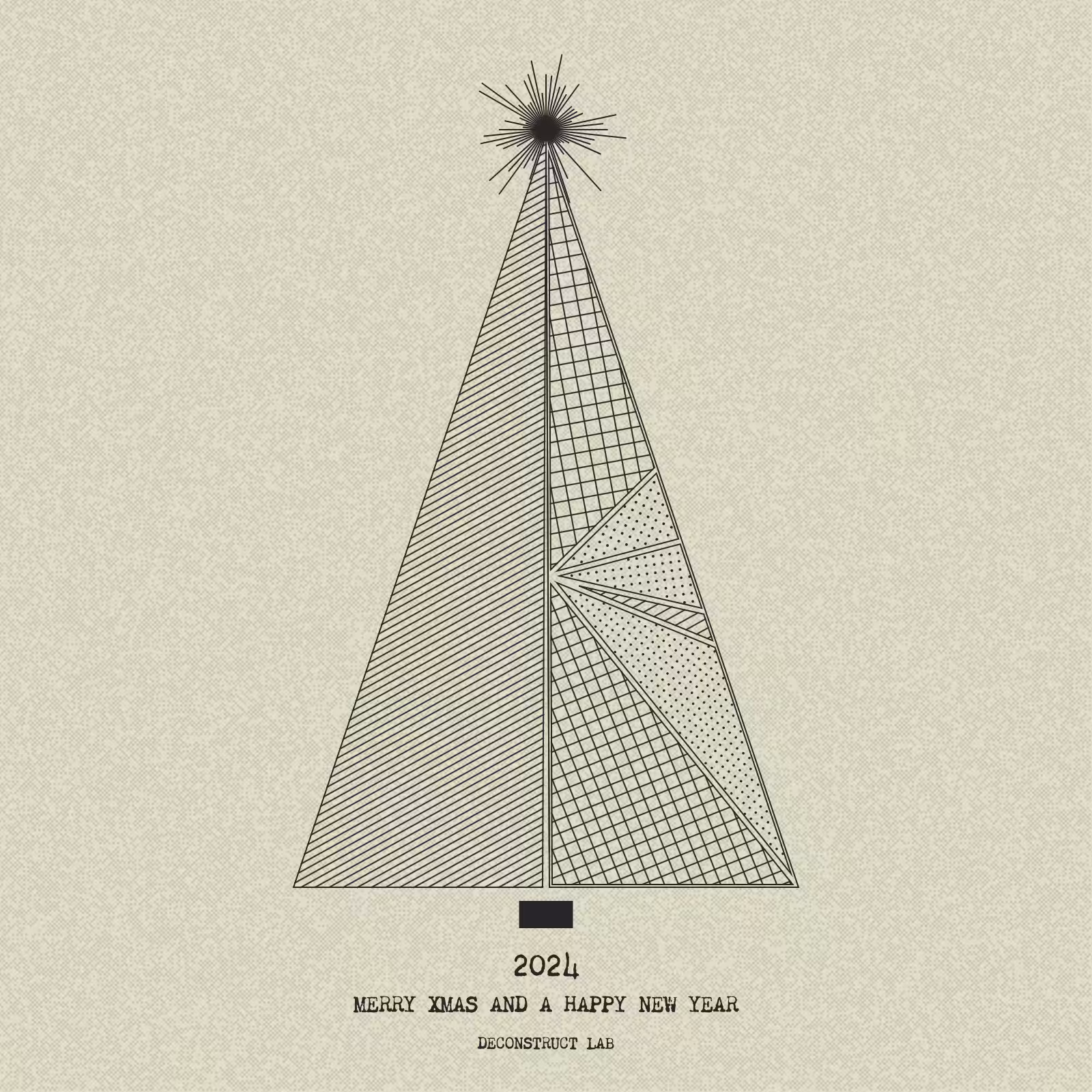 Have Yourself a Merry Little Geometric Tree #118