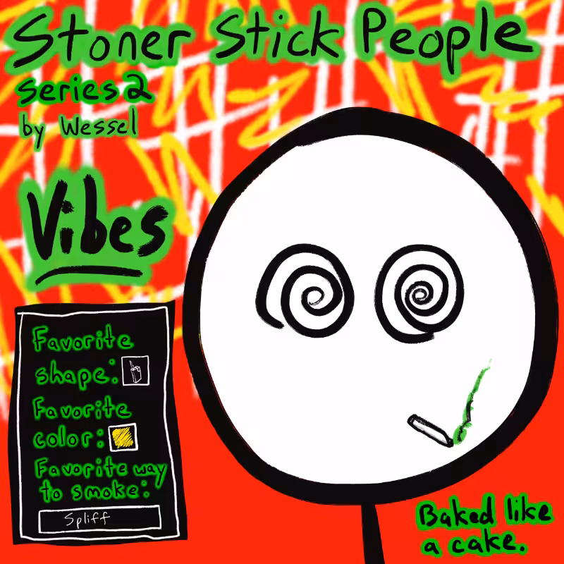 Stoner Stick People Series 2 #57