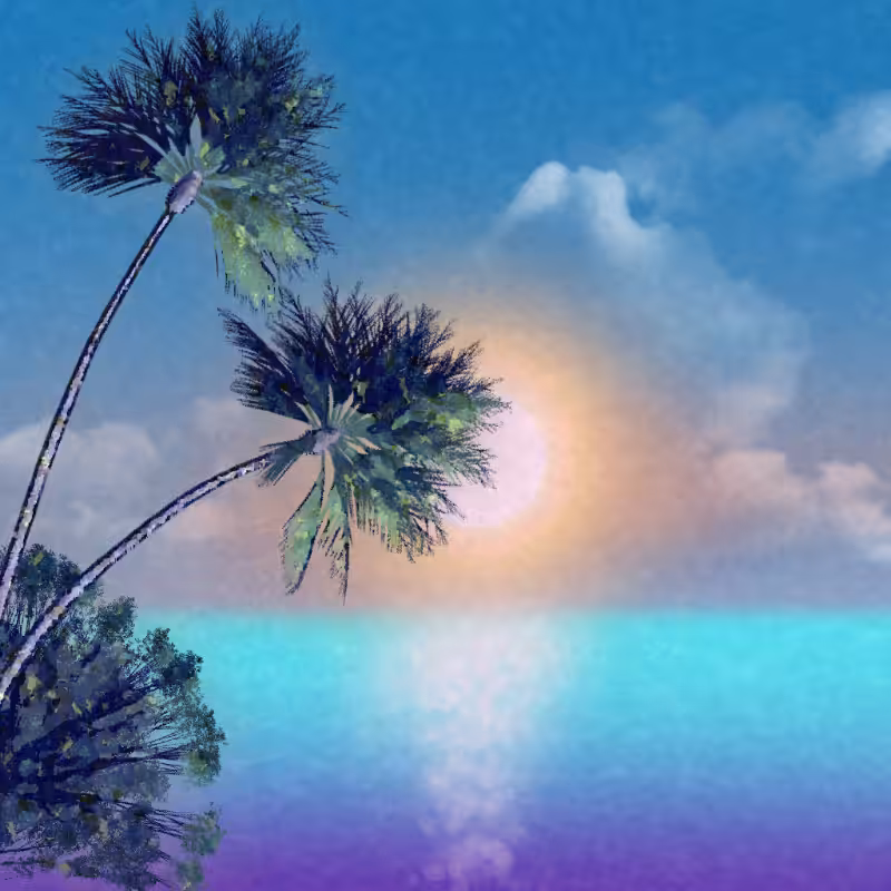 Pastel Island #4