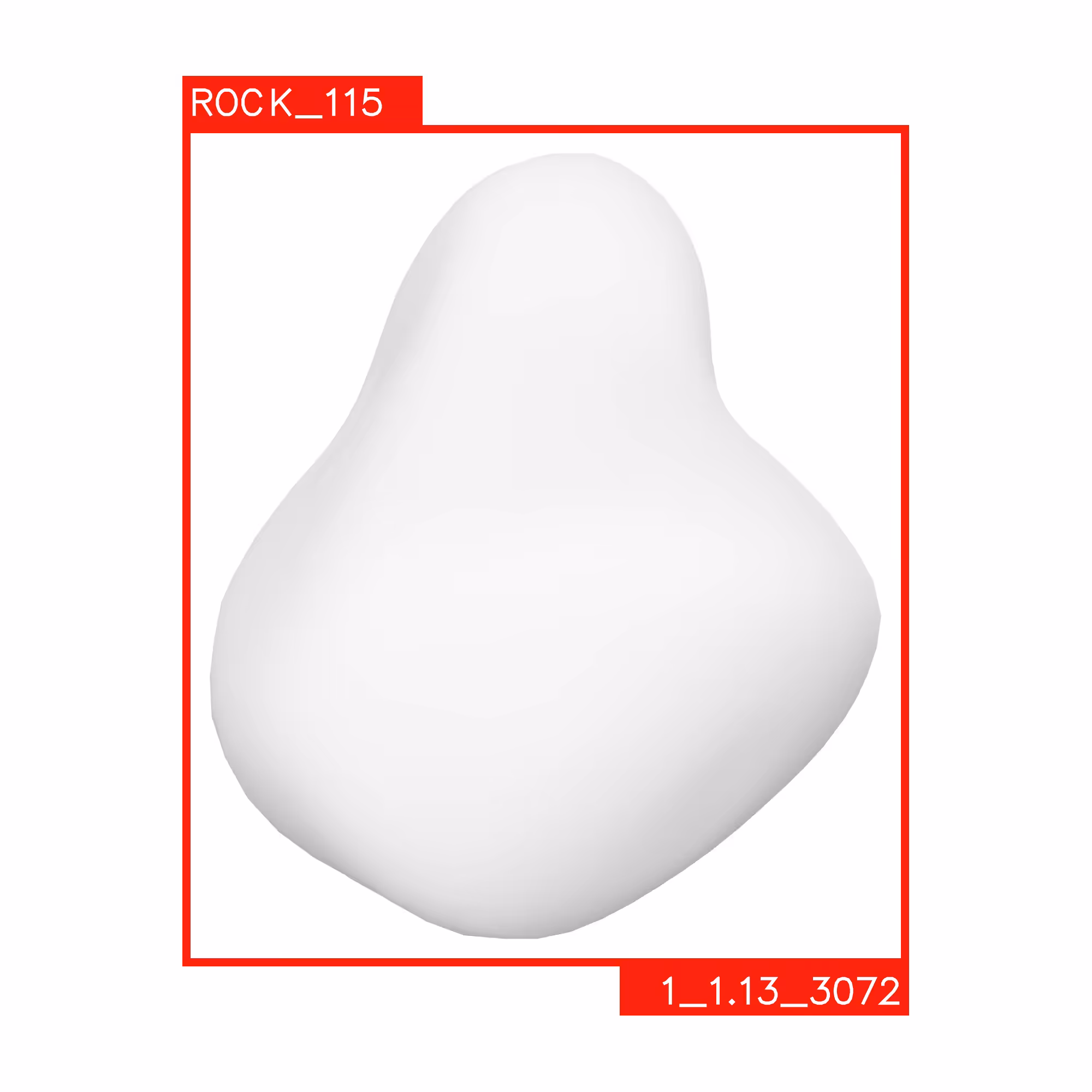 UNSHADED ROCKS: ROCK 115