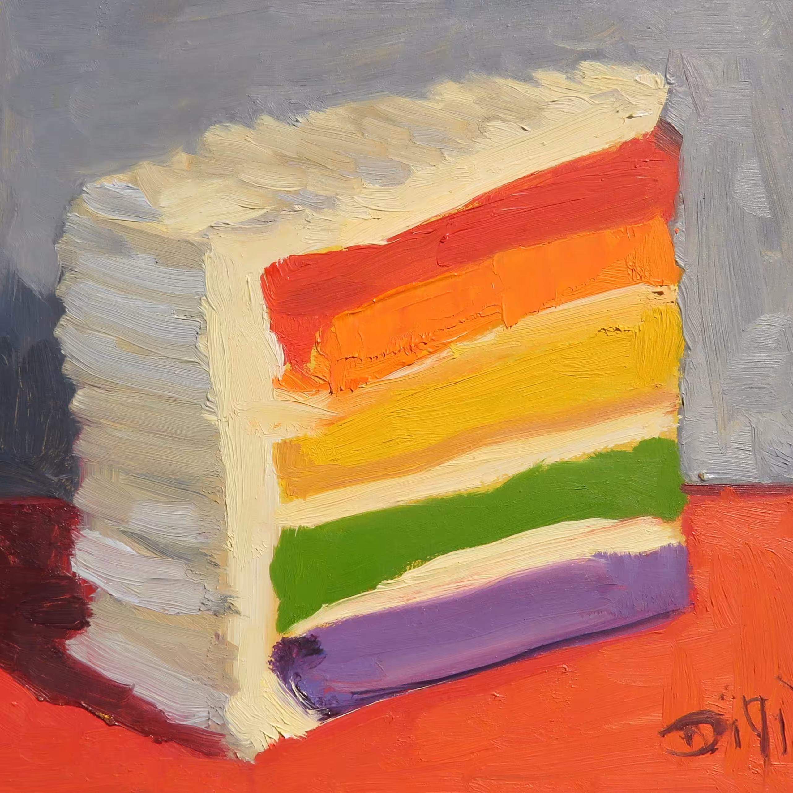 Rainbow Cake