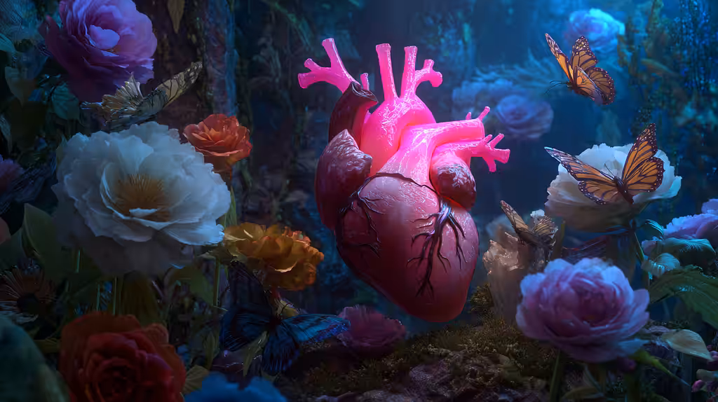 heart underwater 
