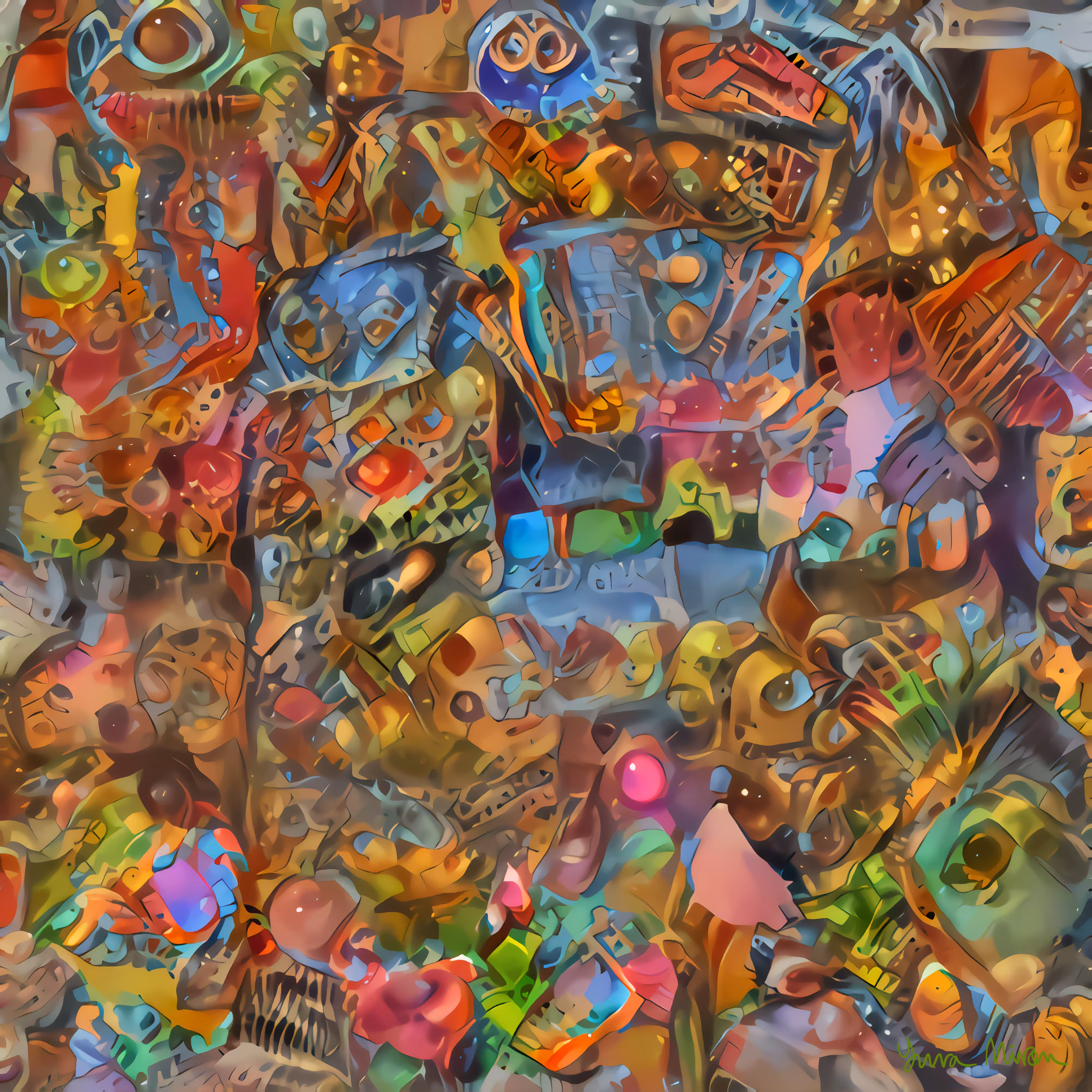 The path of vision