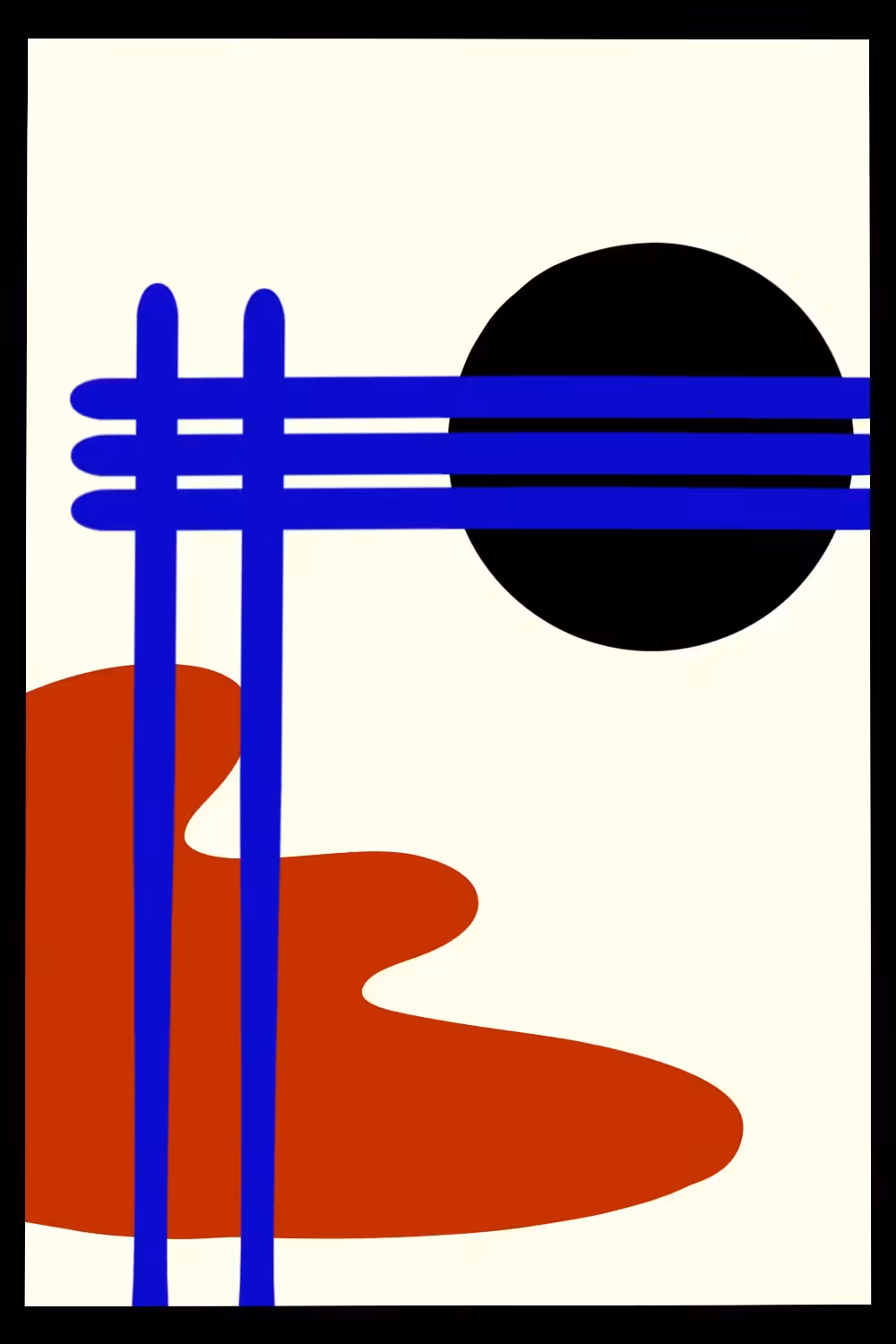 THE QUINTET OF WANDS