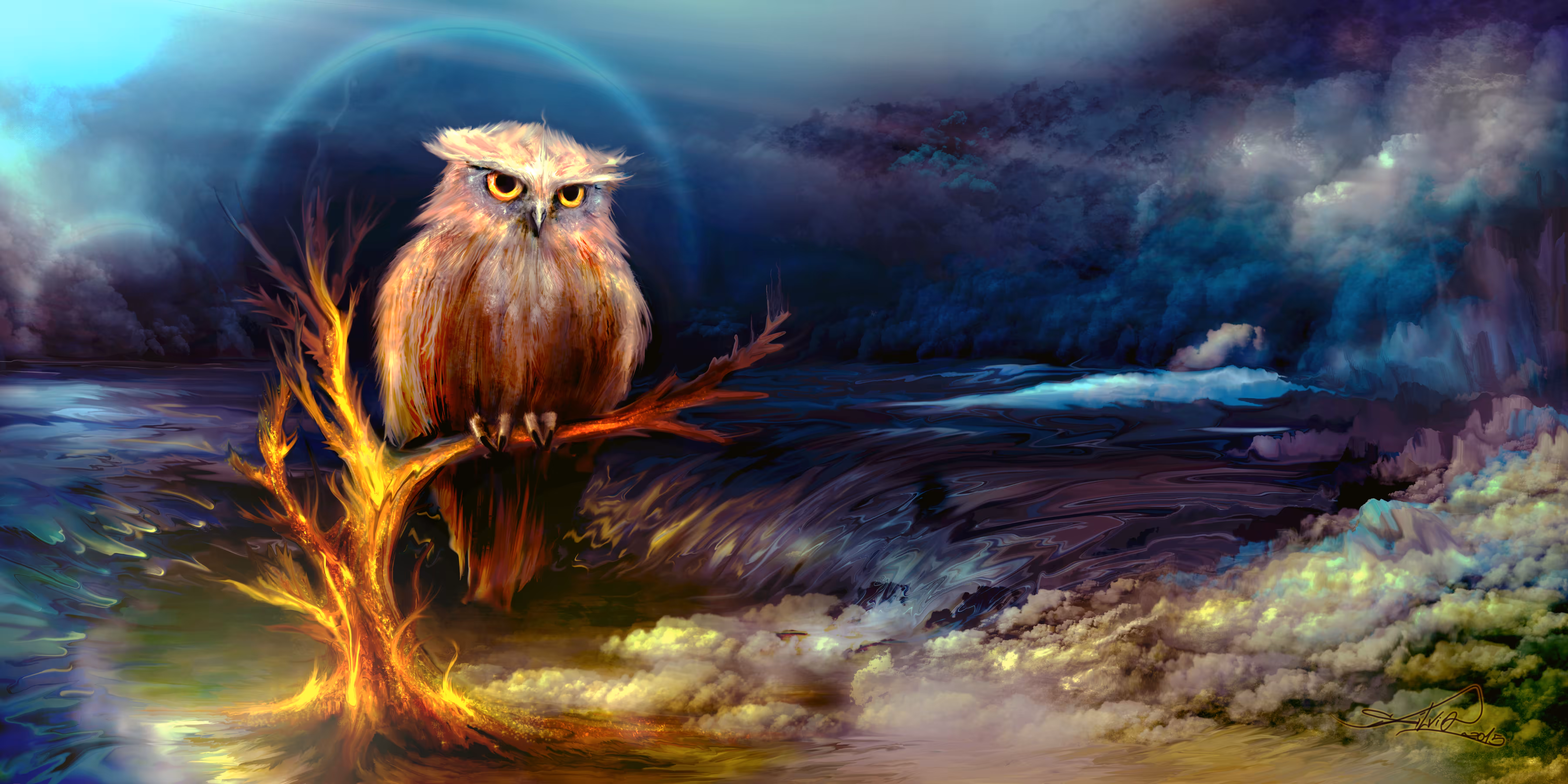 The Phoenix Owl
