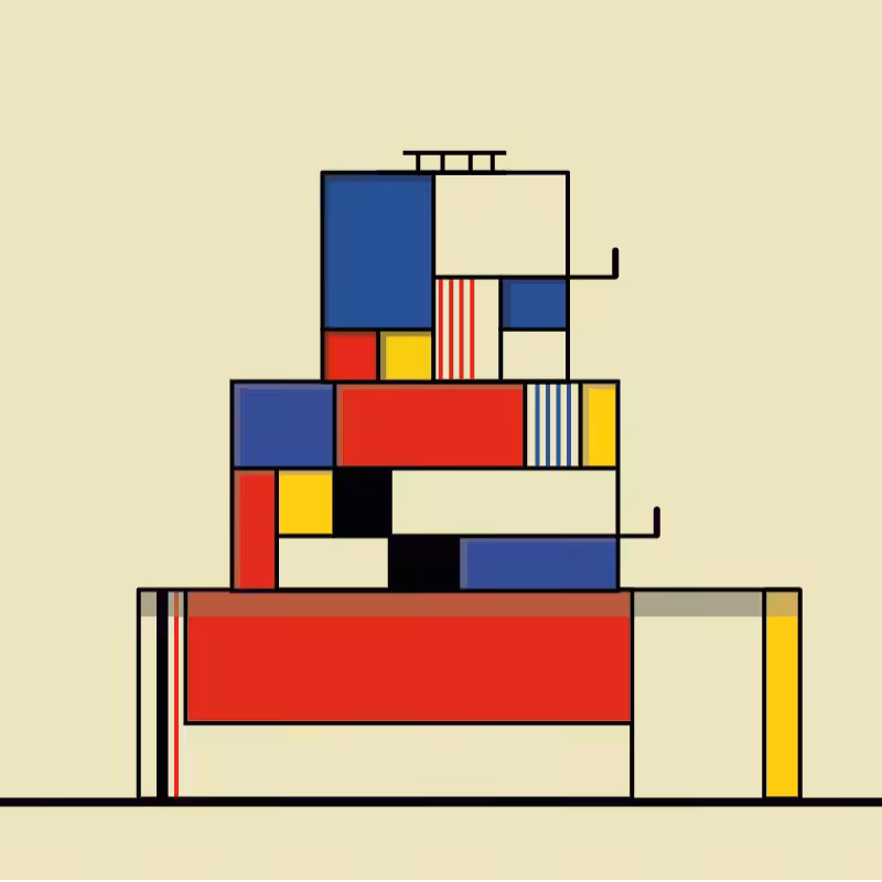 The Mondrian’s Houses #43