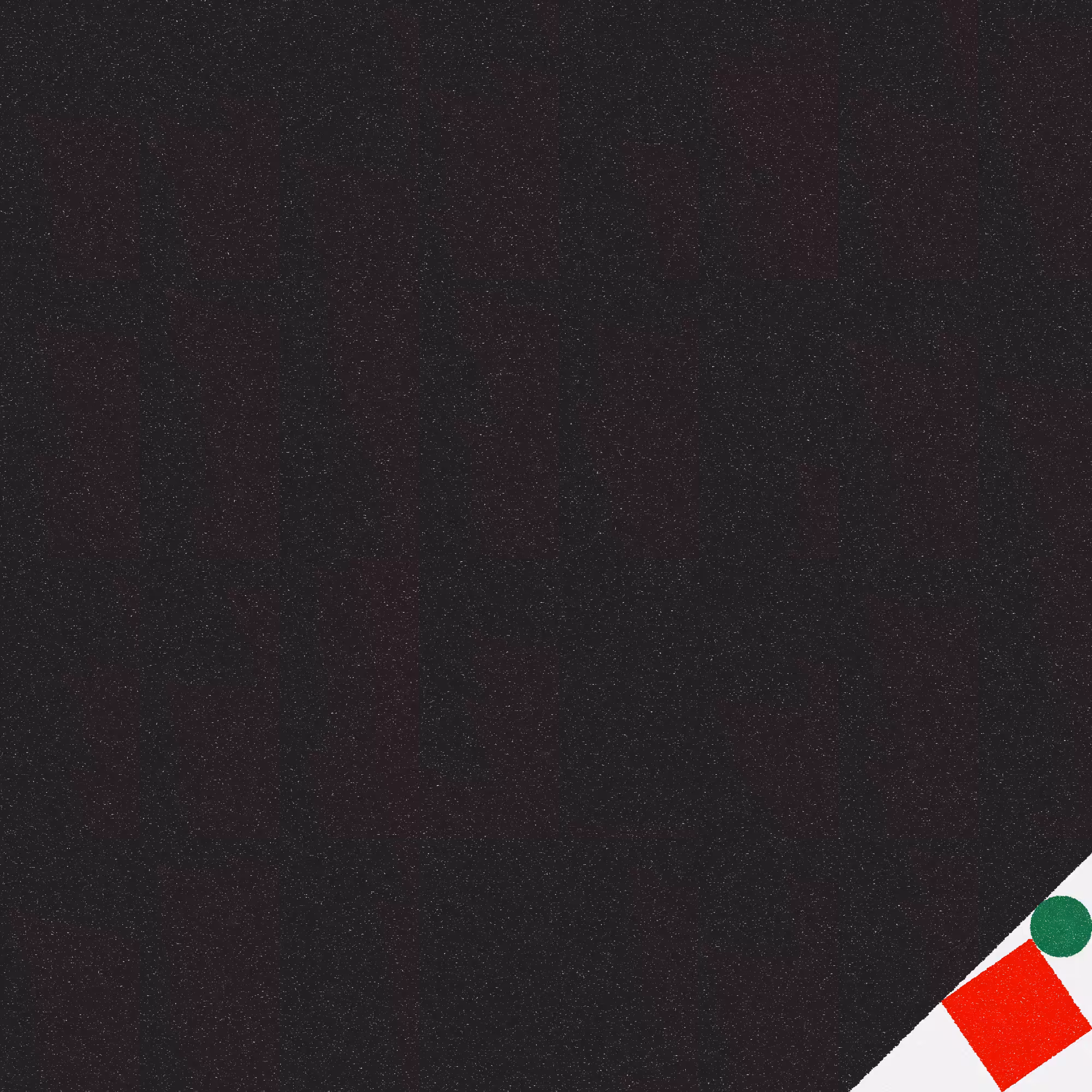 Black White Green Red