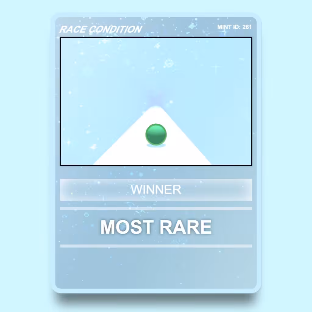 Most Rare – Race Condition Winner