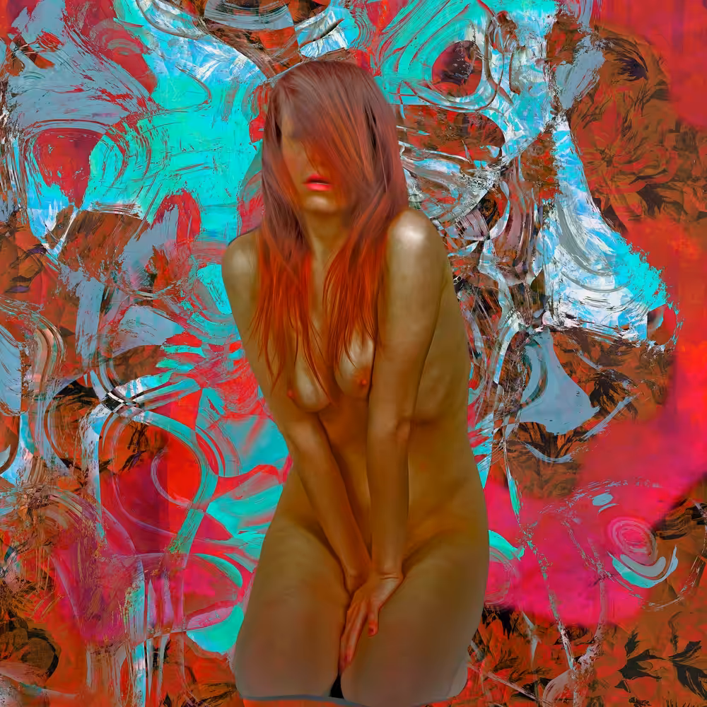 Abstract Nude Lover 07