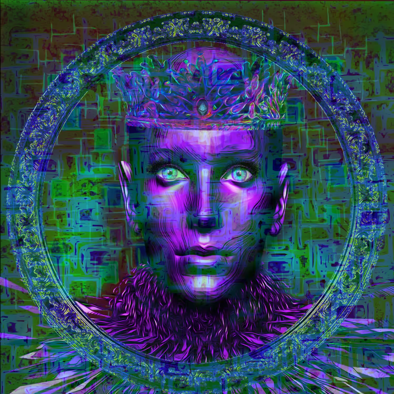  Princess Esther, purple princess