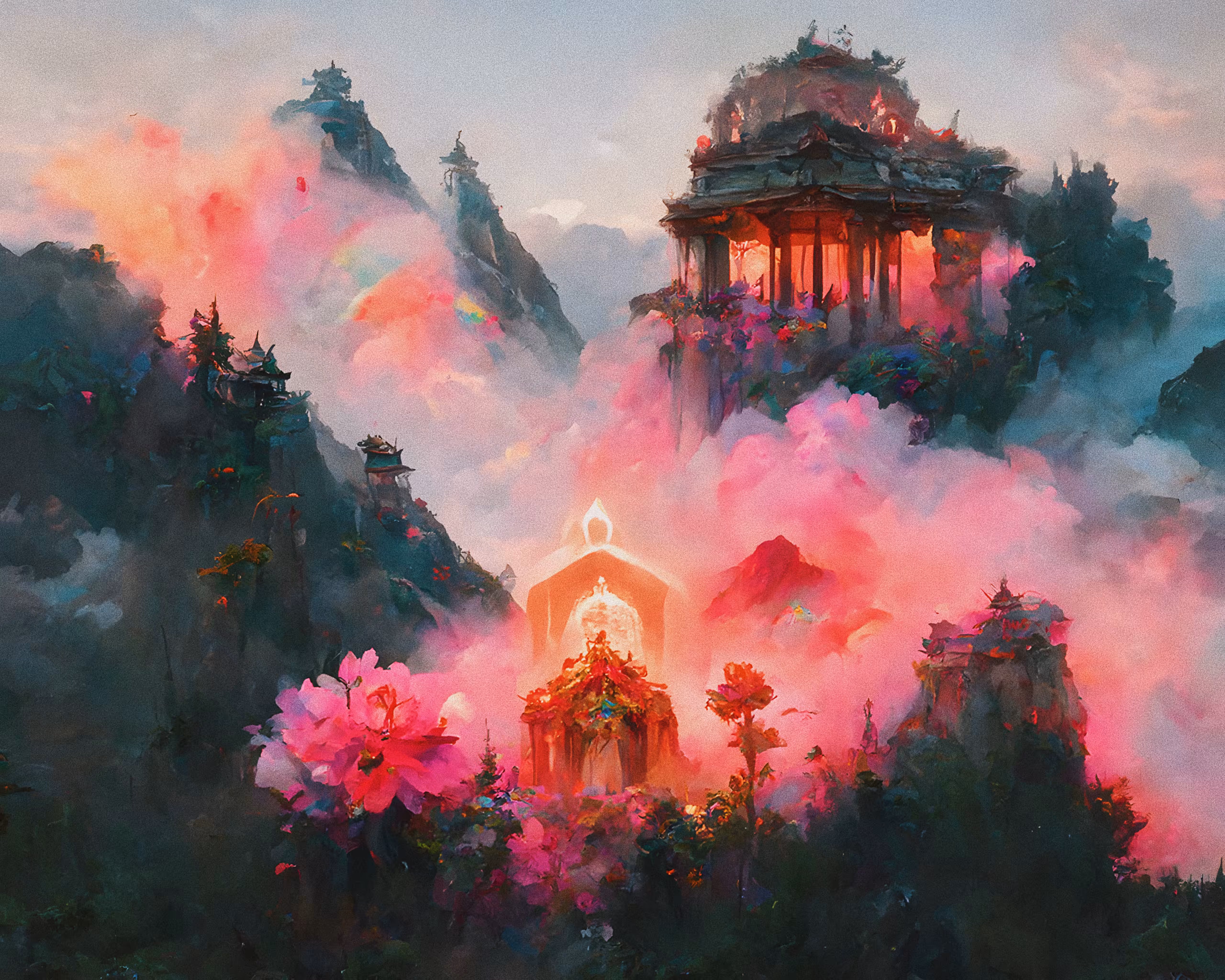 mountain temple #4