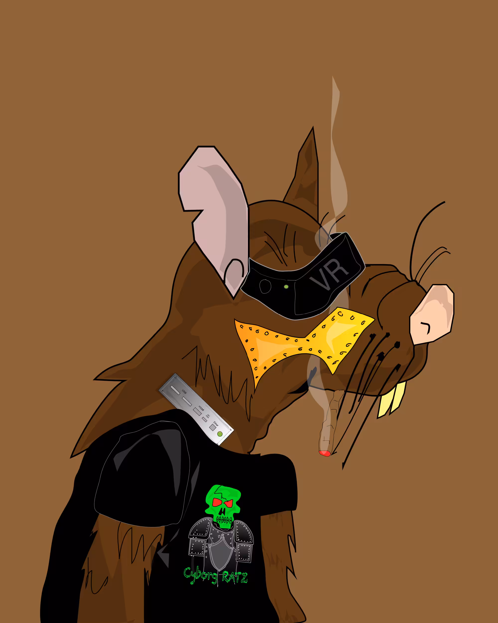 🤖 Cyborg RATZ 🐀 #486