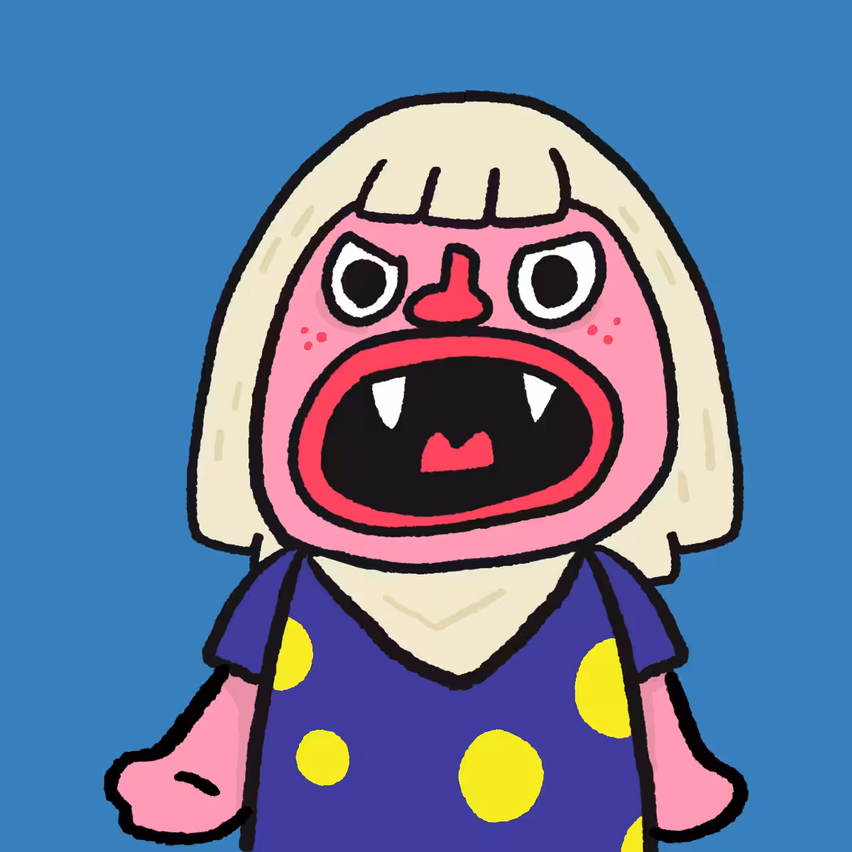 Silly face 07