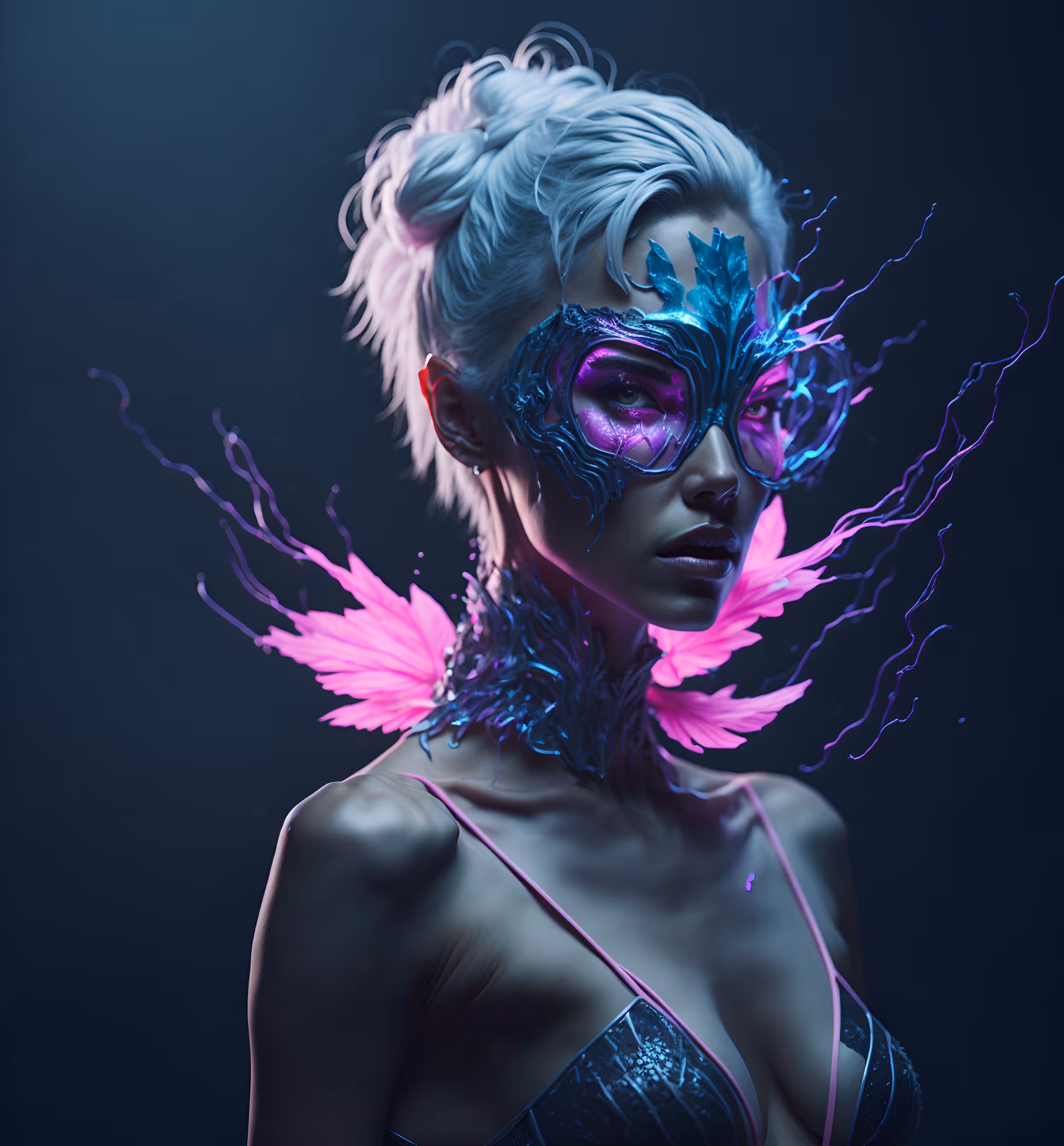 FLOWER and MASK #11