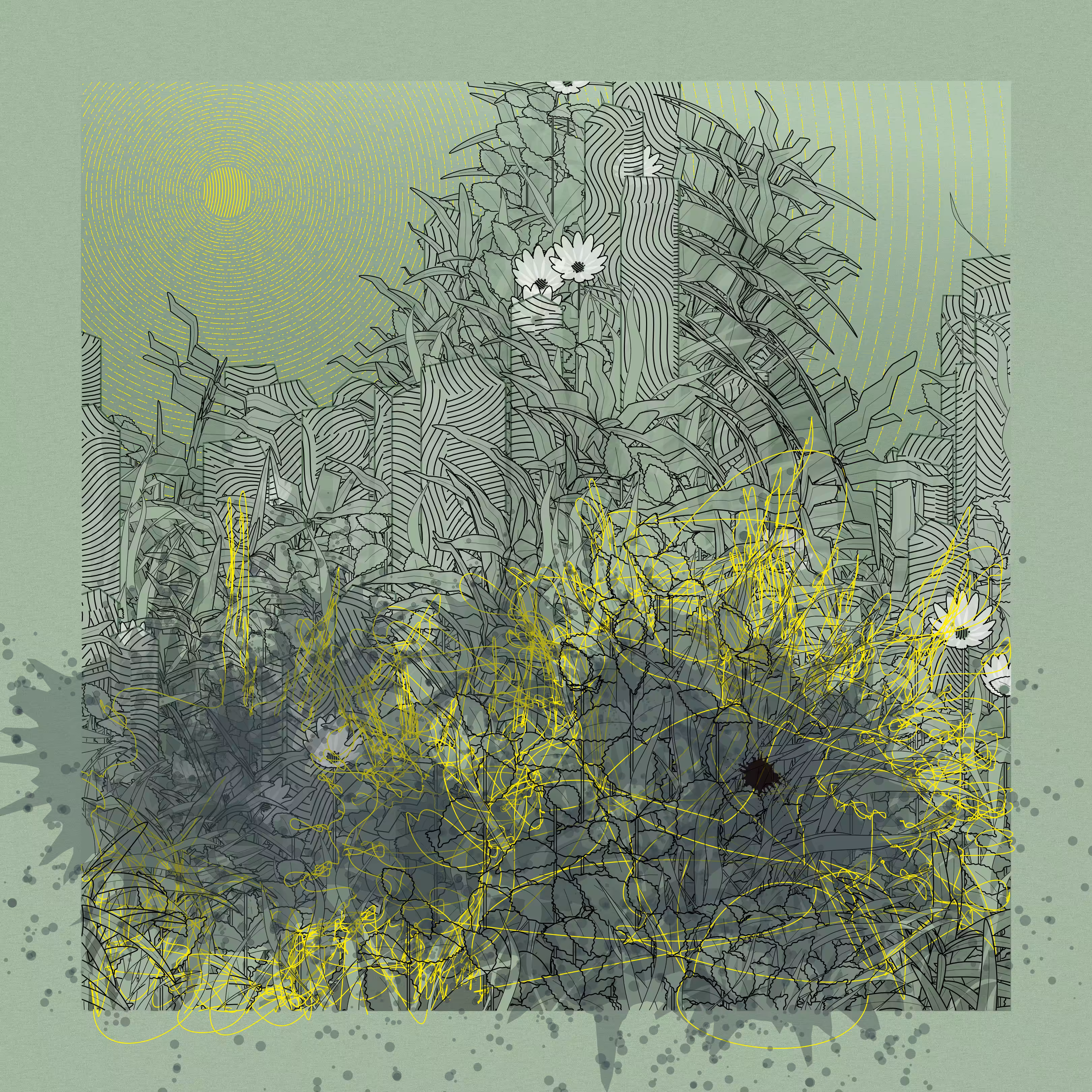 Landscape with Carbon Capture #7228