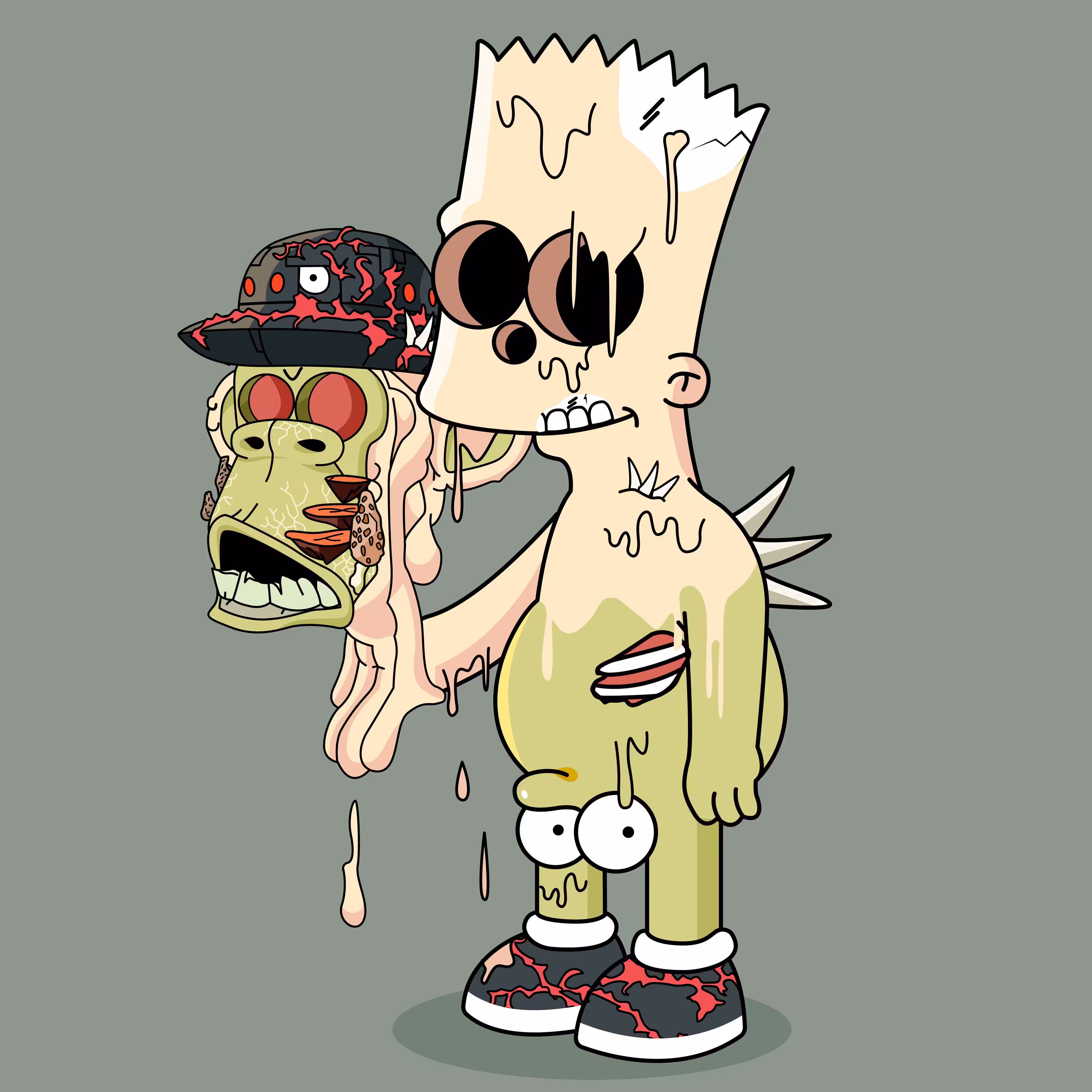 Unmasked Mutant 01 ApeBalls #211