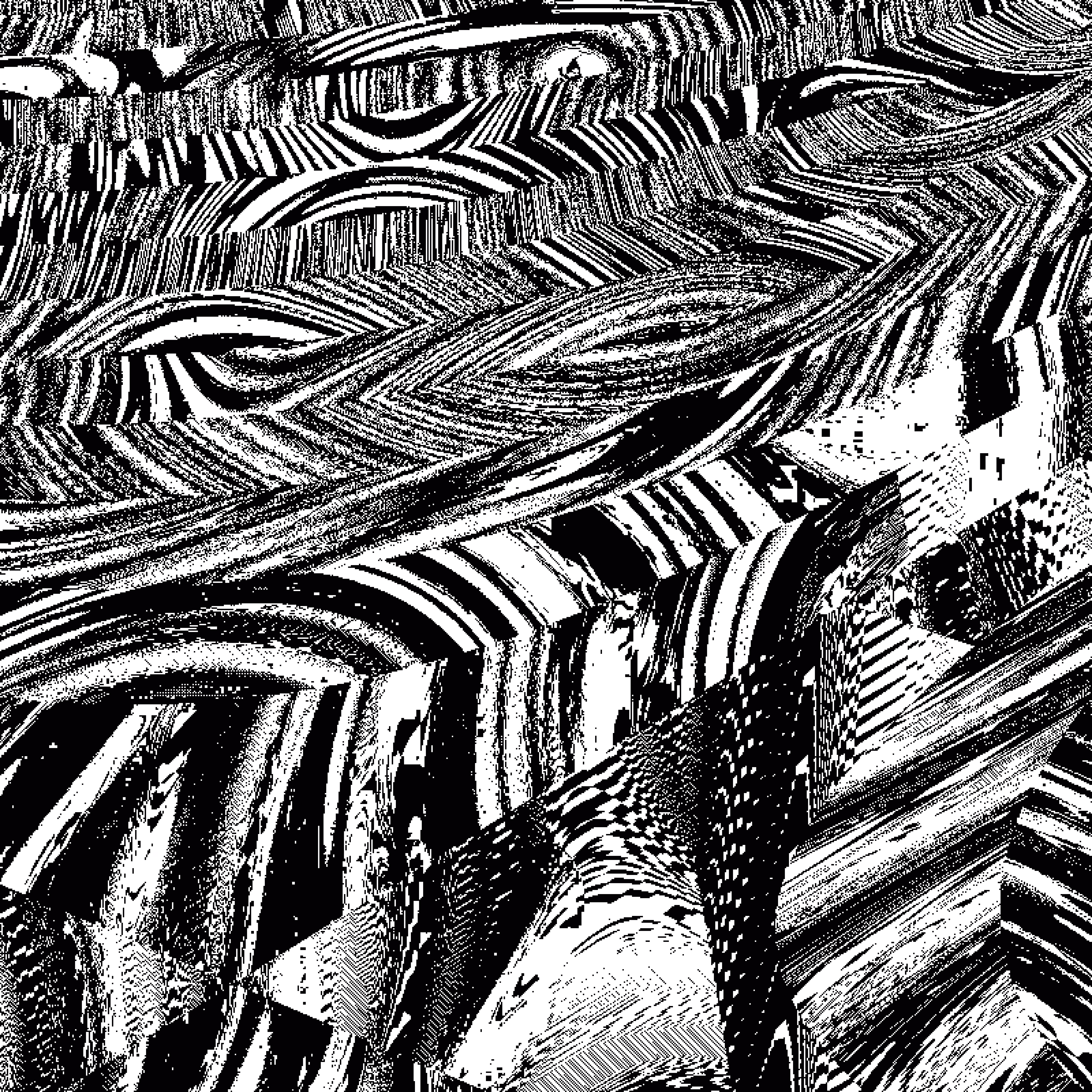 TR△M△GE: fragments of dither _08