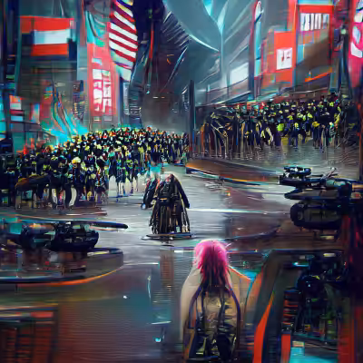 cyberpunk world II