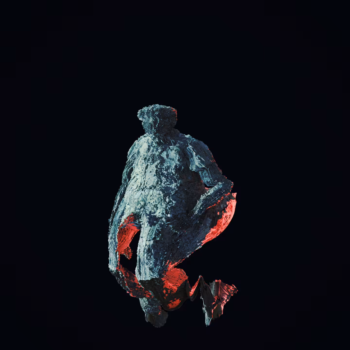 study of form in motion | 01 - run | ex. C