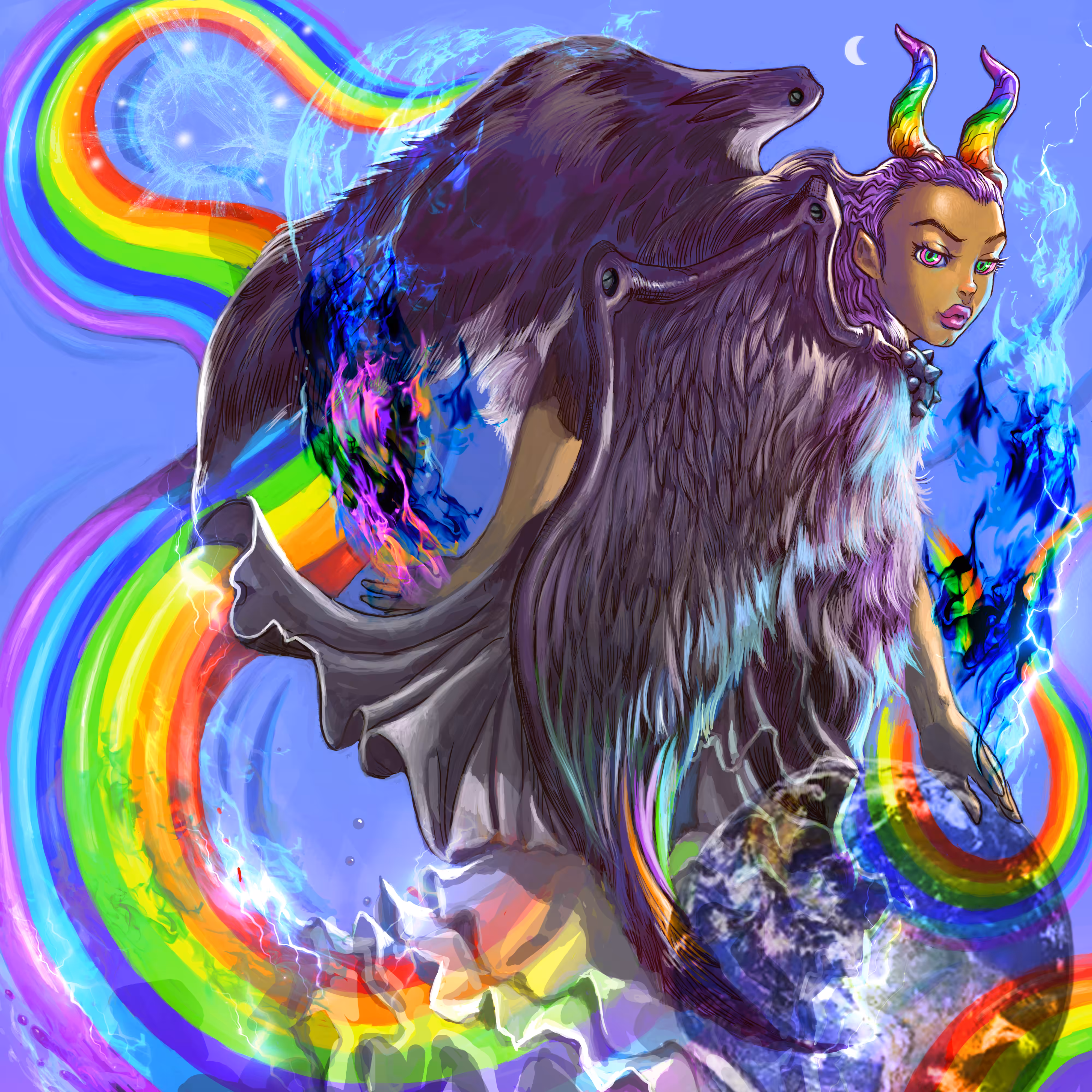 I AND ME: In the middle of the rainbow (I)