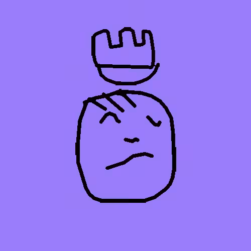 Basquiat Doodles: Basquiat #1665