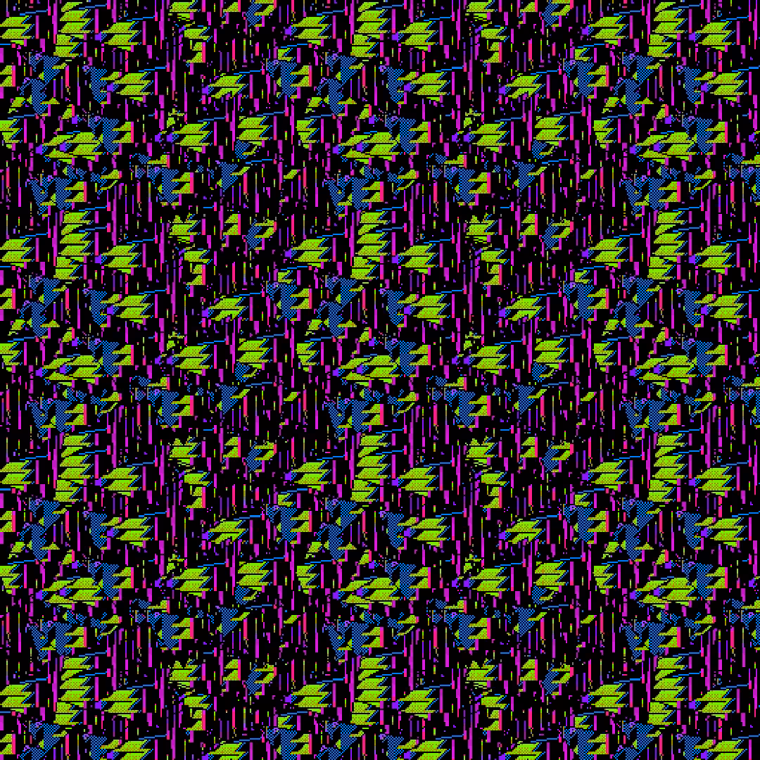 staggered