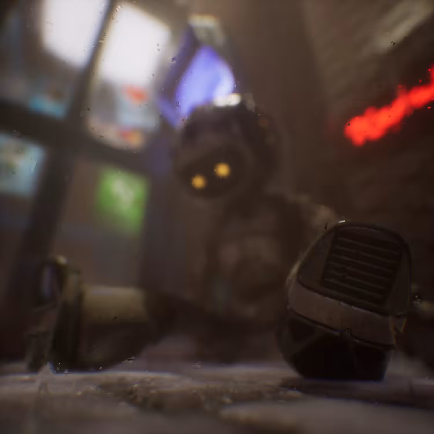 A Robot's Depression in a Sad Day