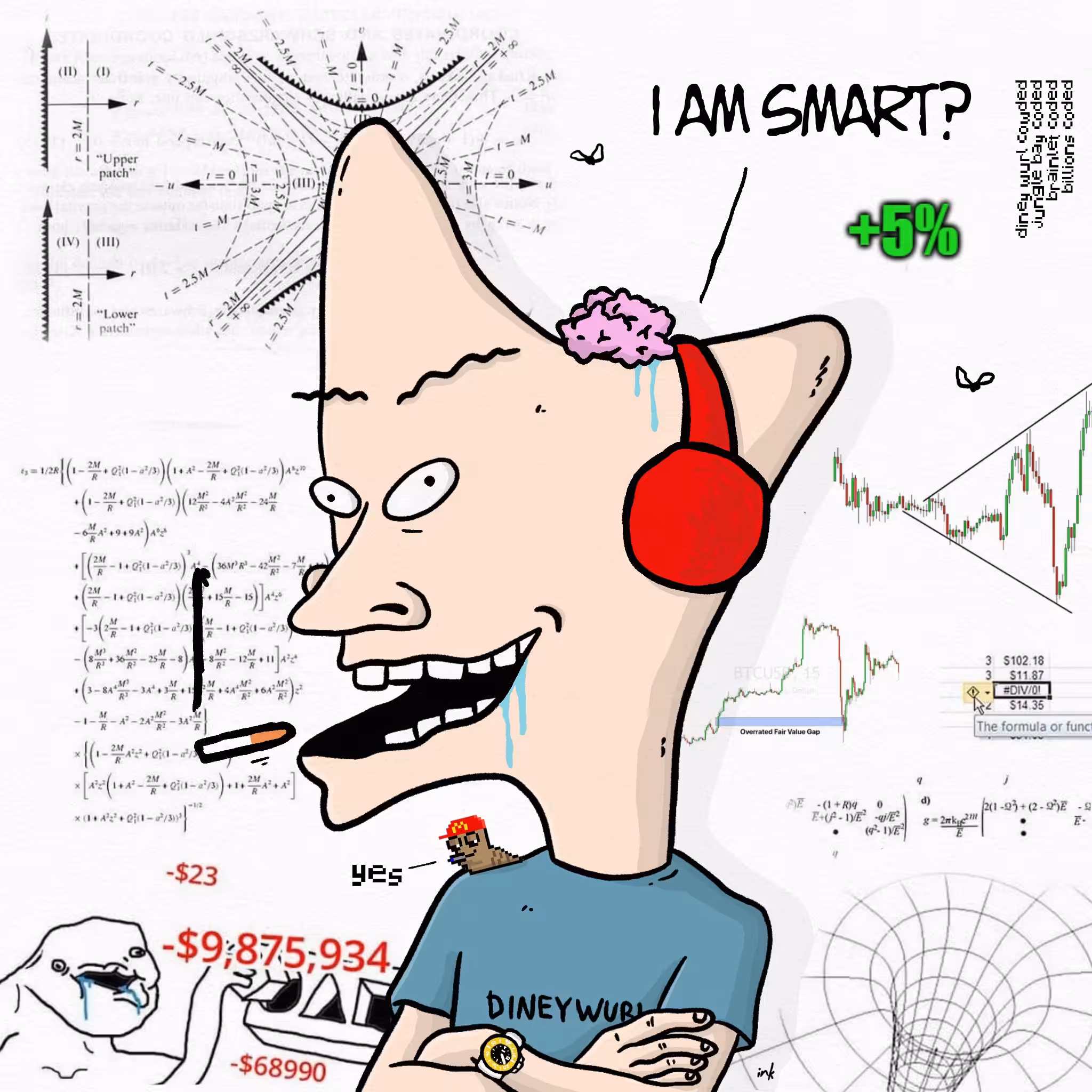 feeling smart 🧠🤏