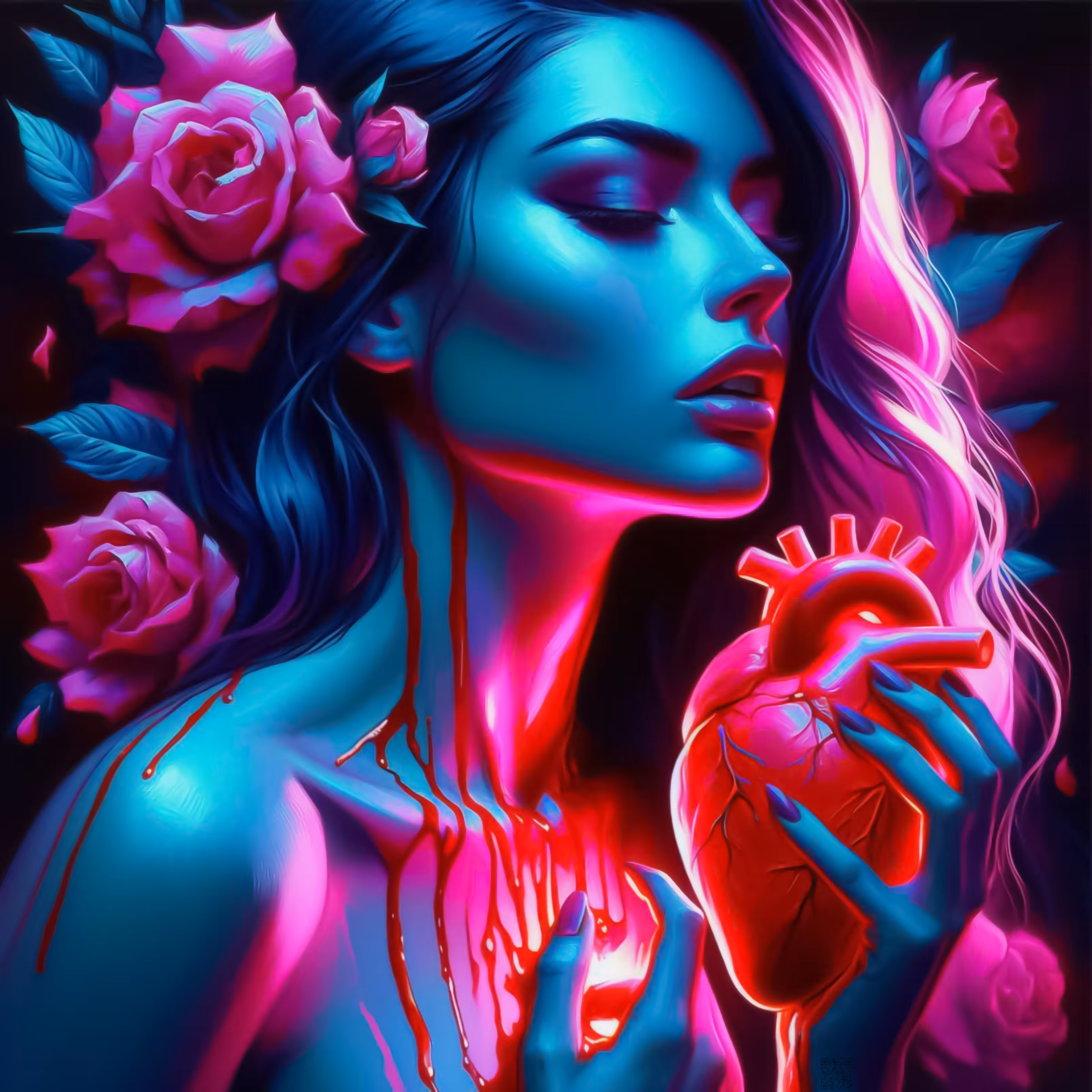 Szabo_Sandor_Zoltan_Art: 💔A wounded bleeding heart❣