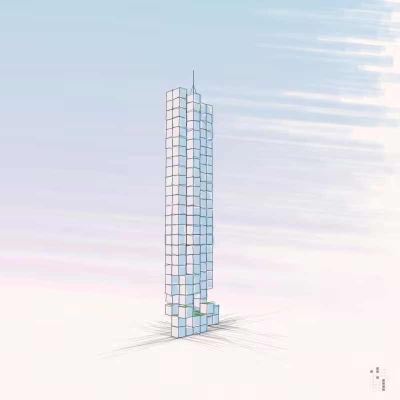 Cellular Skyscrapers #128