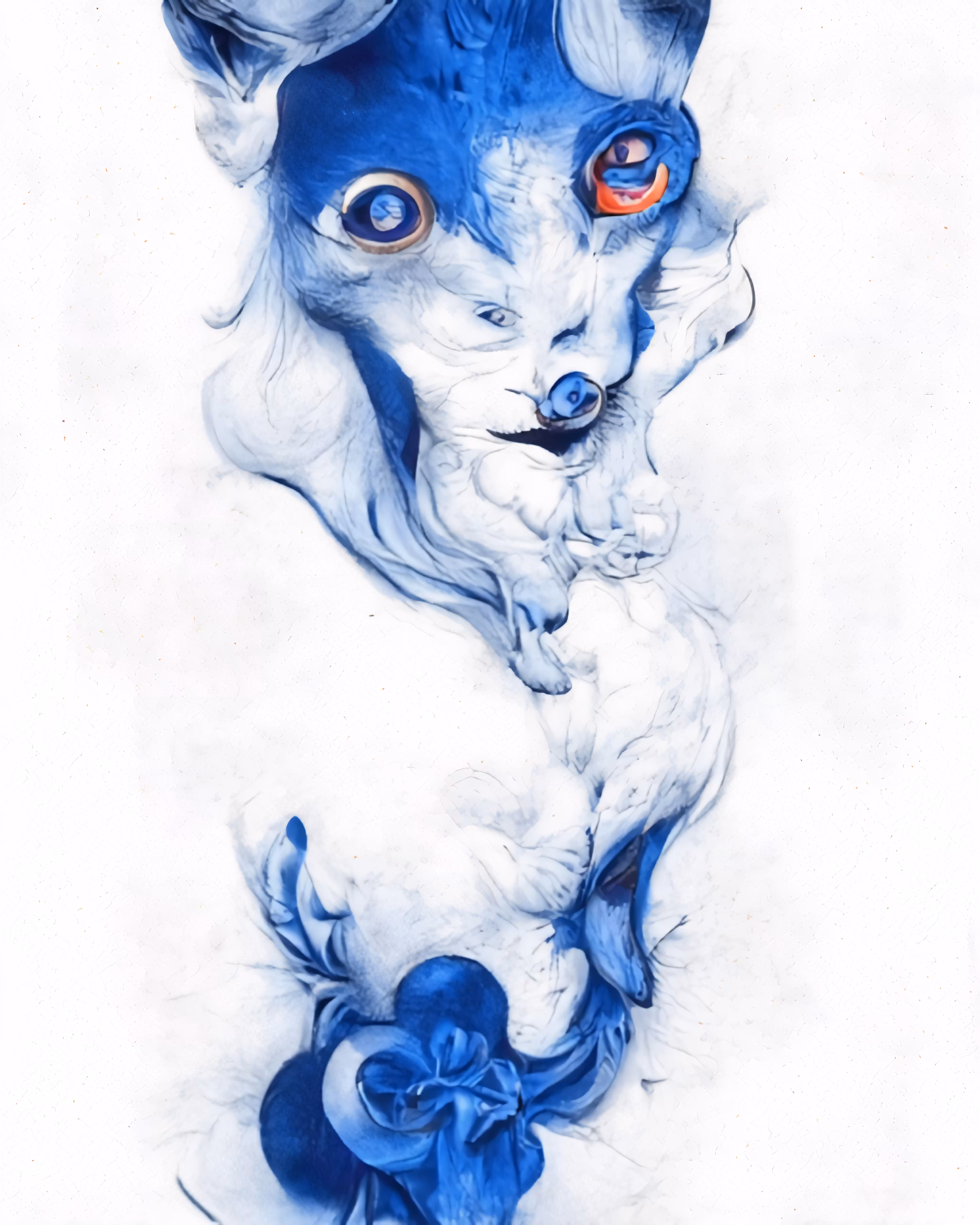 Cobalt Fox Spirit