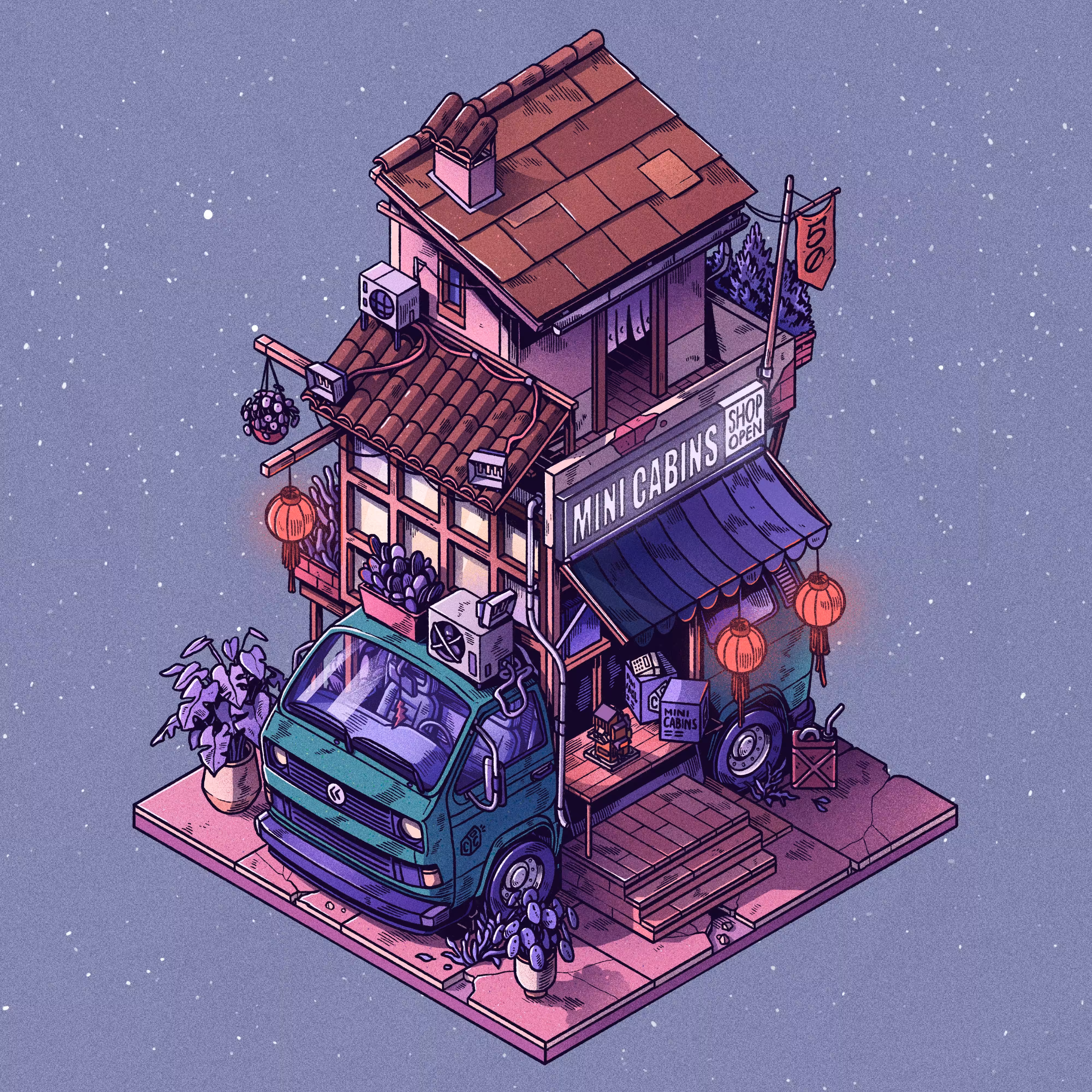 Curious Cabins #50: Caravan #507