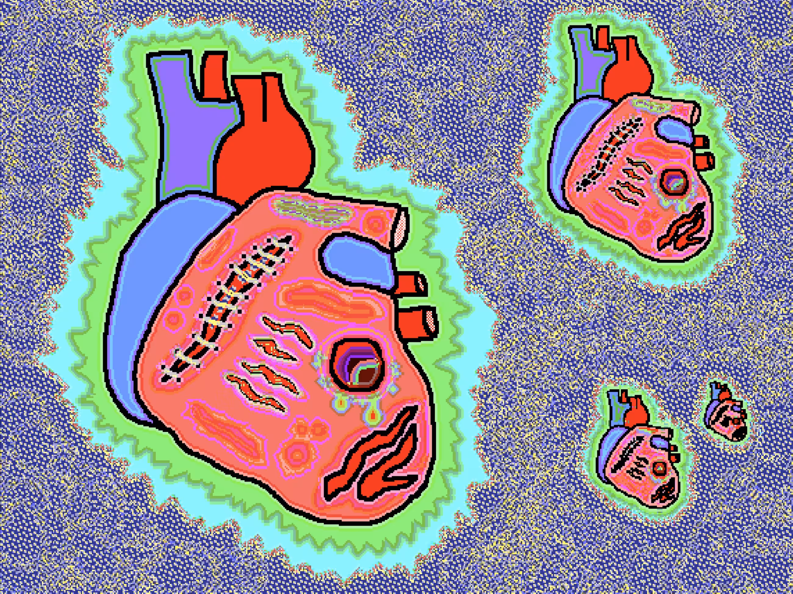 Divine Comedy: II/III The Scarred Heart