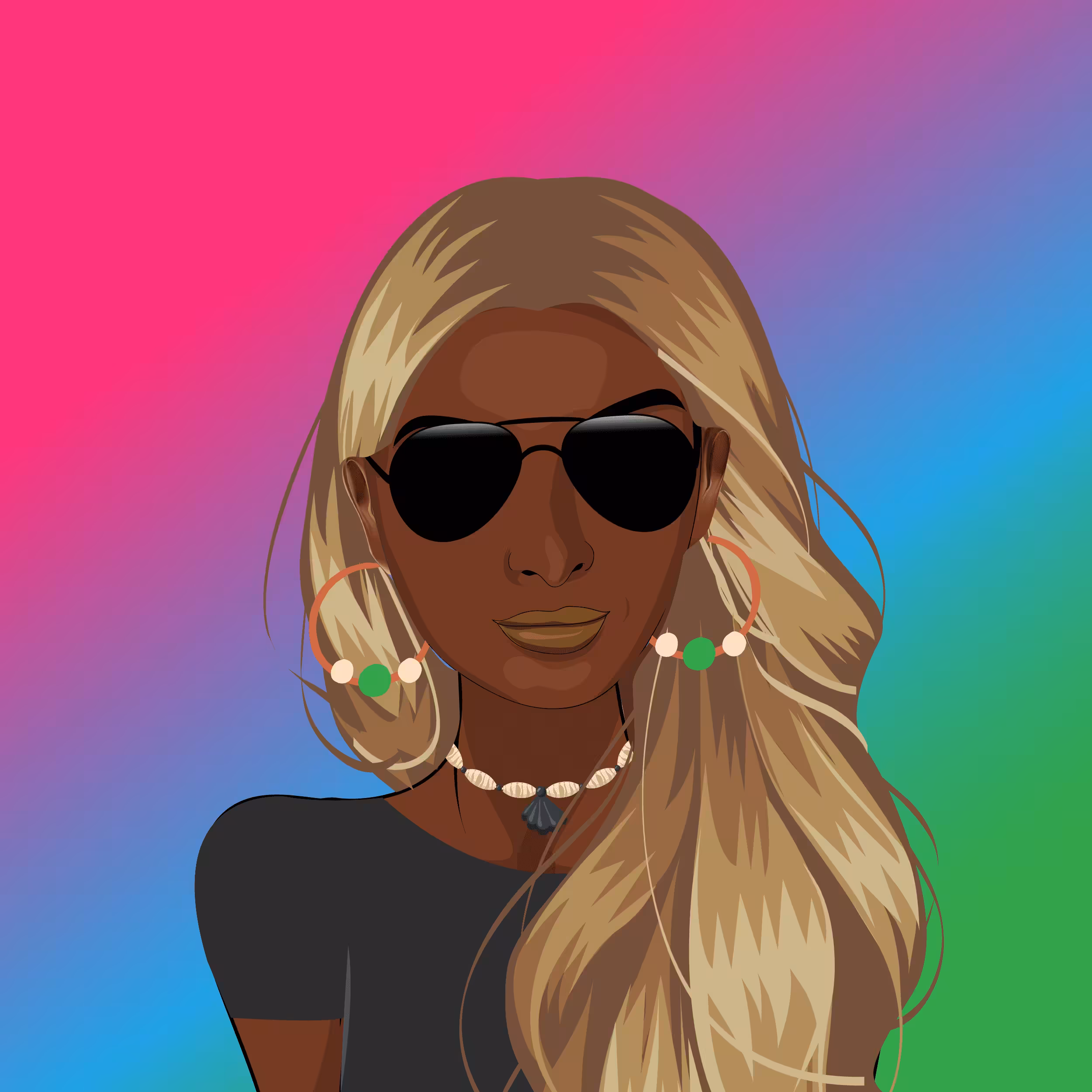 Cool Lady #1037